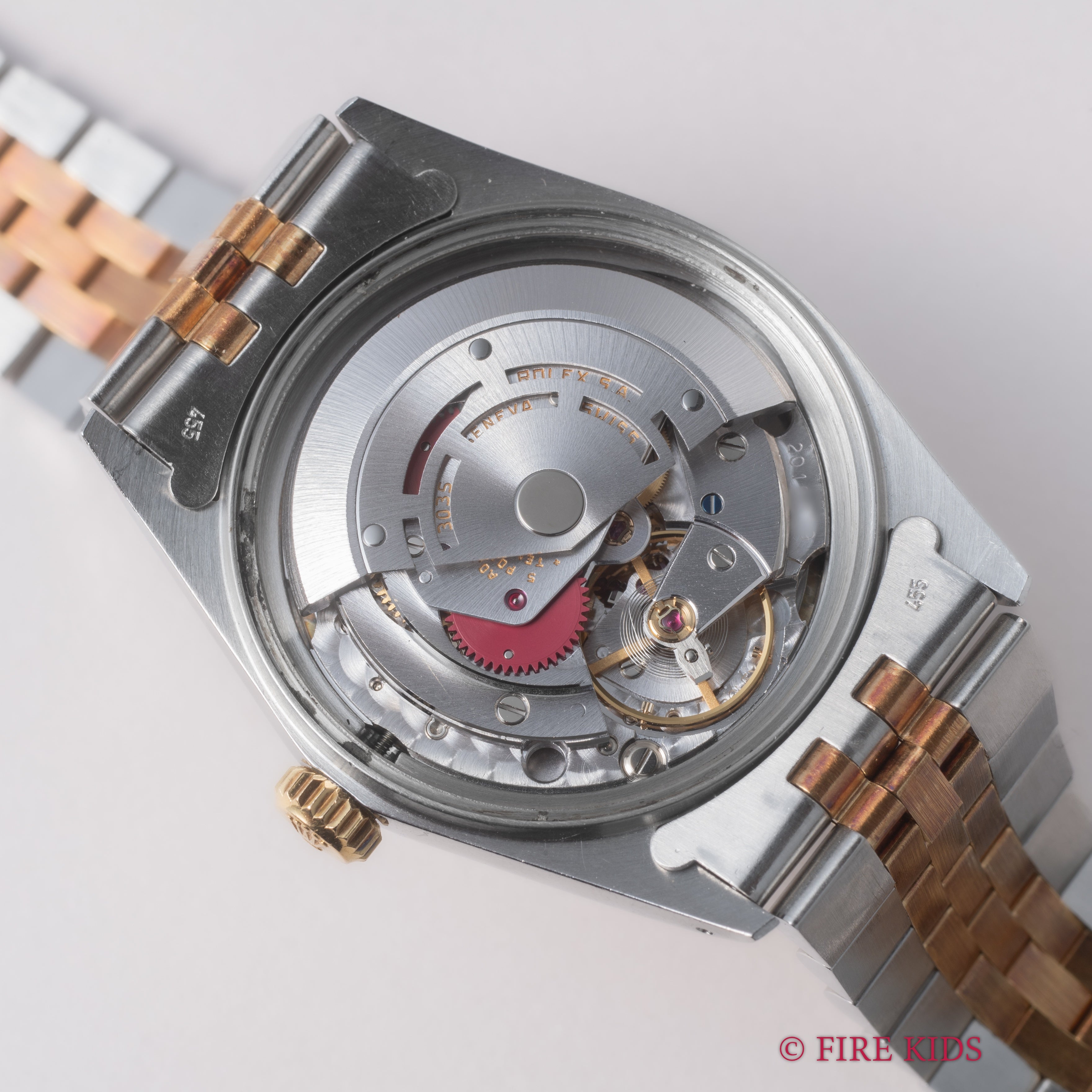 ロレックス 1987～88年製 デイトジャスト コンビ Ref.16013G 自動巻 トリチウム夜光 ギャラ、クロノメーター証付き