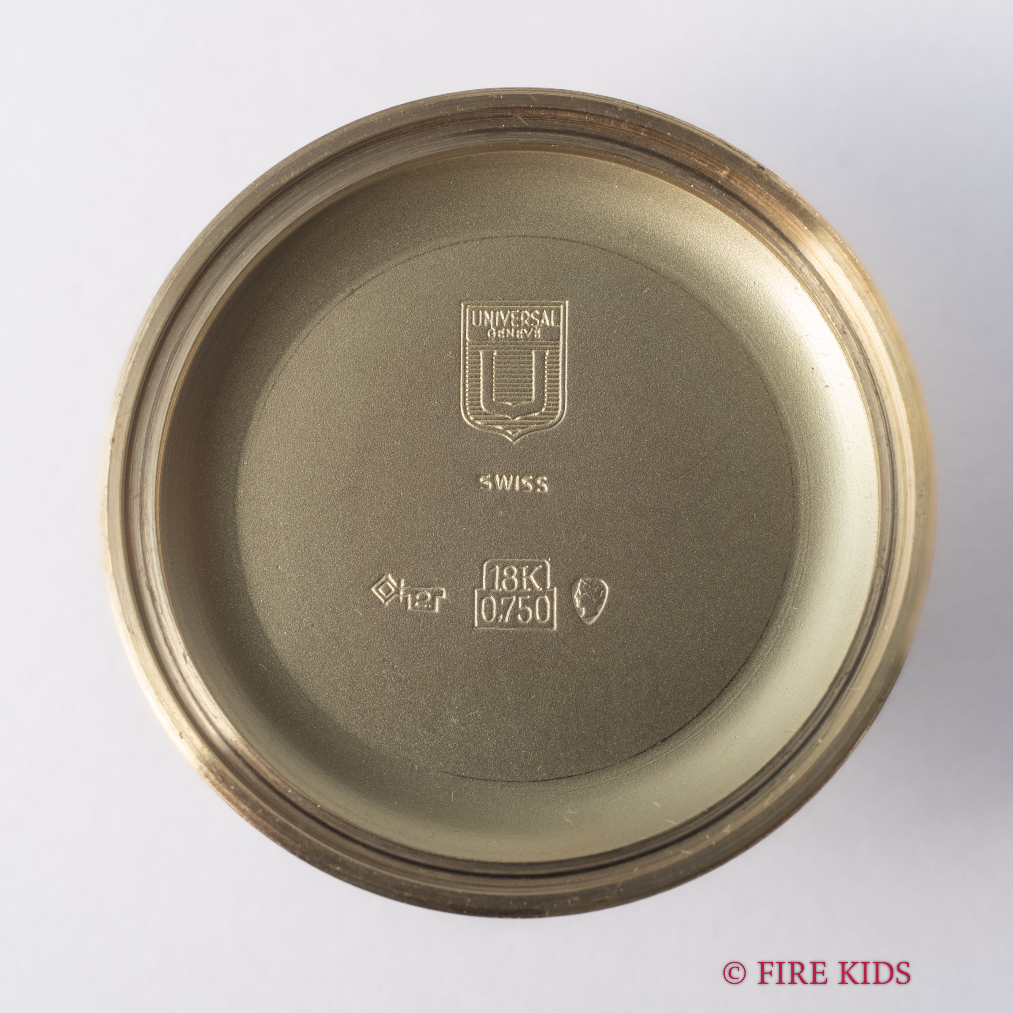 ユニバーサル・ジュネーブ 18金無垢ポールルーター デラックス 1950年代製 自動巻 Cal.138SS