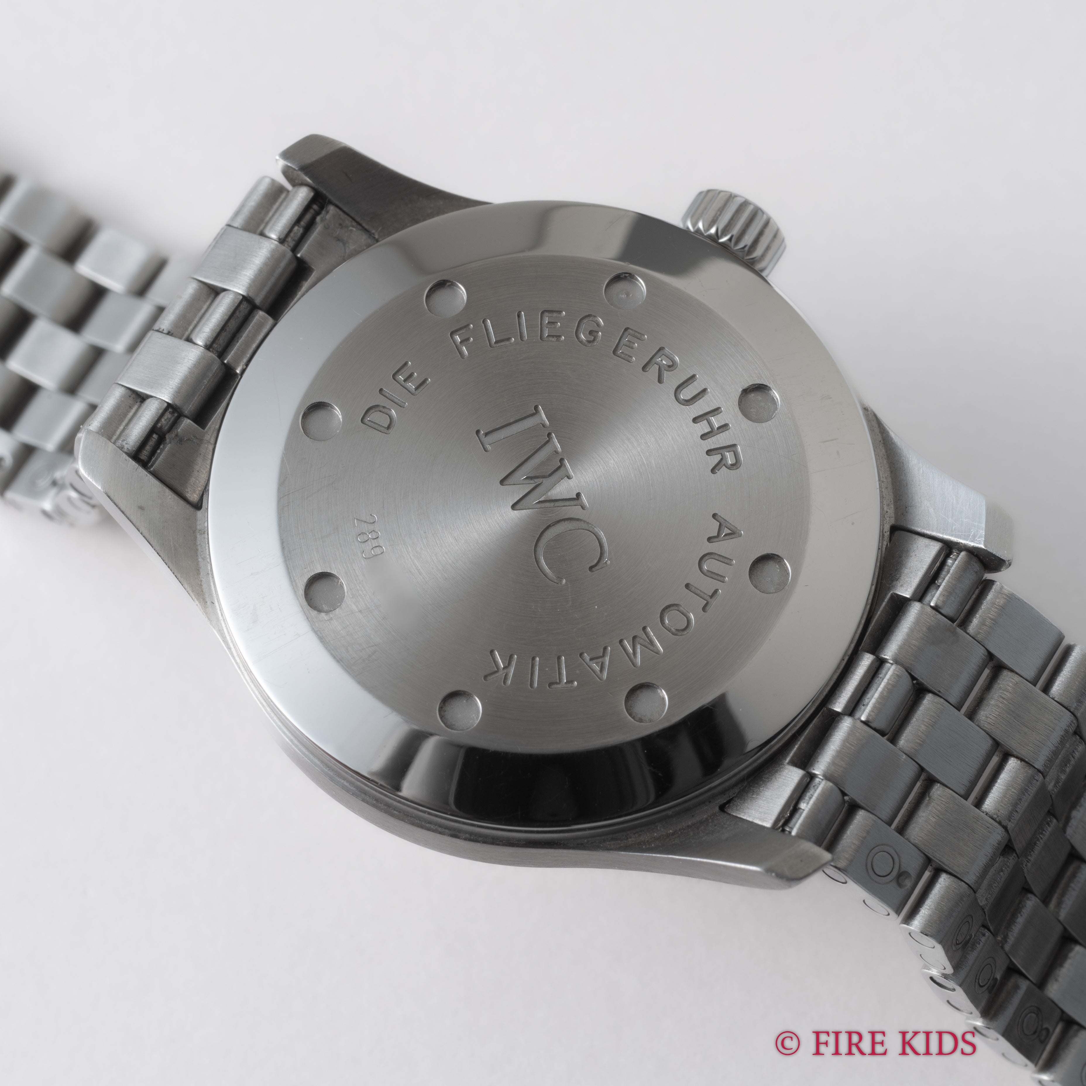 IWC マーク15 2002年製 パイロットウオッチ 自動巻 純正ブレス Ref.IW325301  箱 メーカー修理明細付