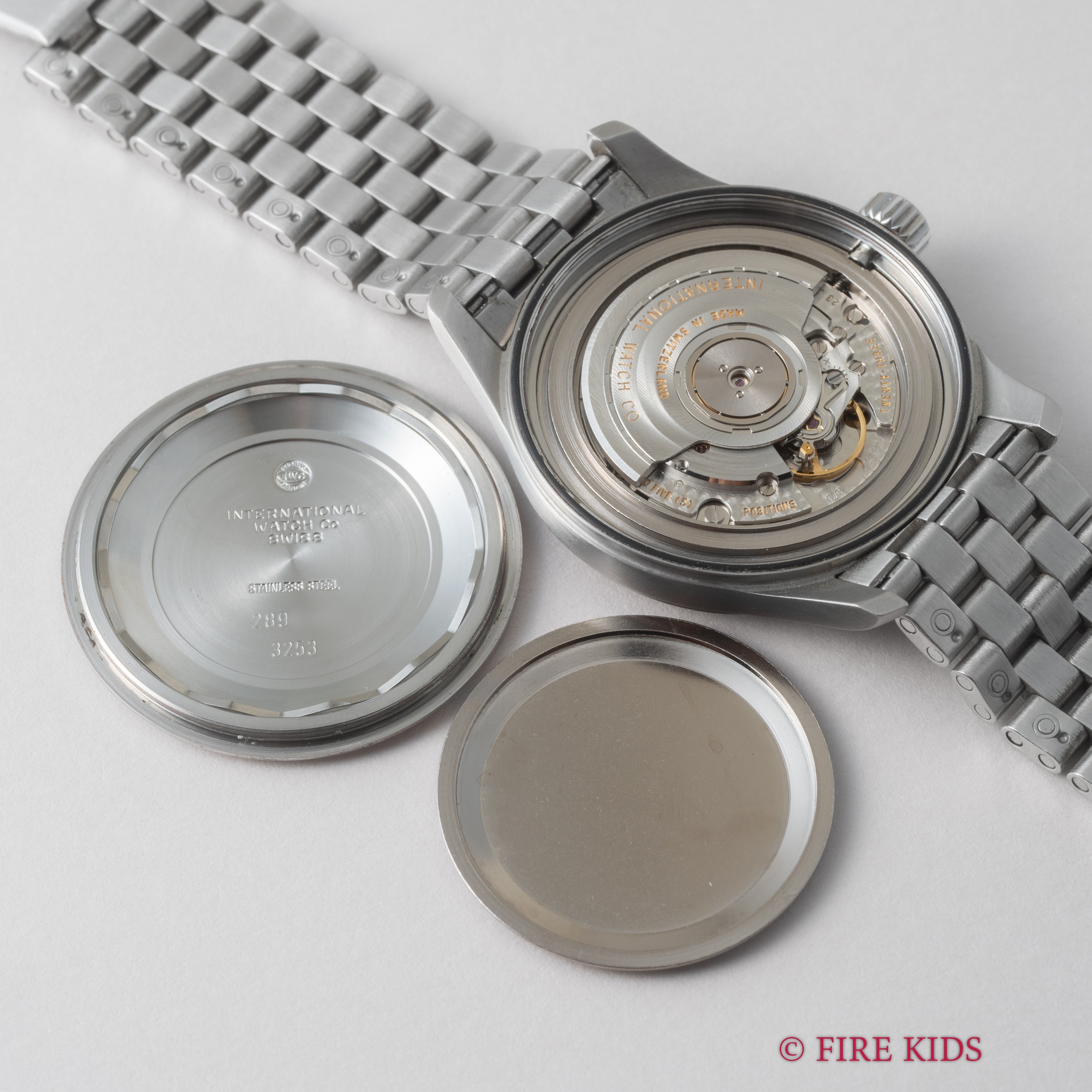 IWC マーク15 2002年製 パイロットウオッチ 自動巻 純正ブレス Ref.IW325301  箱 メーカー修理明細付