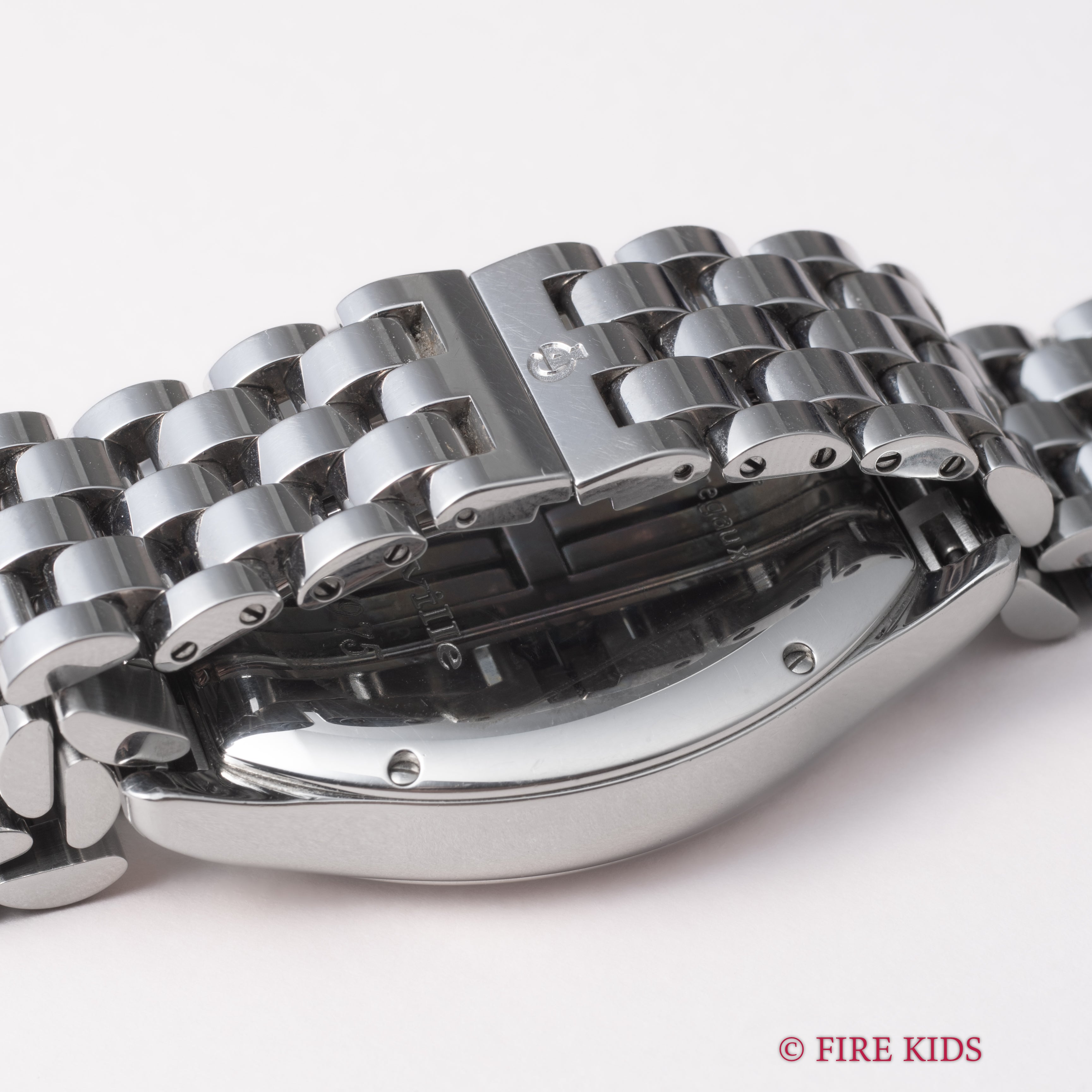 ジラール・ペルゴー リシュビル 1990年代製 Ref.2710 ブルーローマンダイヤル 手巻クロノグラフ 箱ギャラ、革ベルト尾錠付