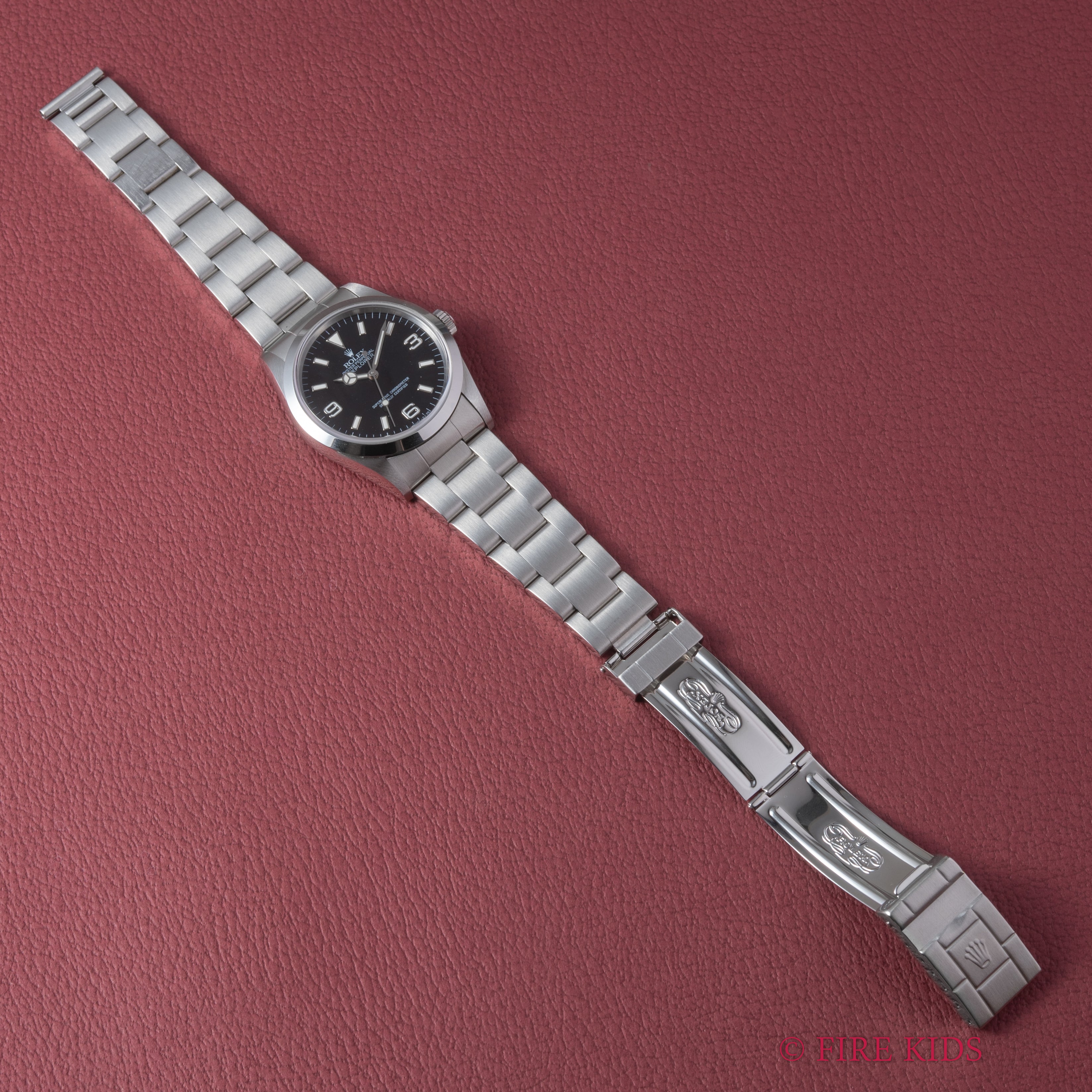 ロレックス エクスプローラー 1997年製 Ref.14270 トリチウム夜光 箱、ギャランティー、冊子、サービスギャラ付き