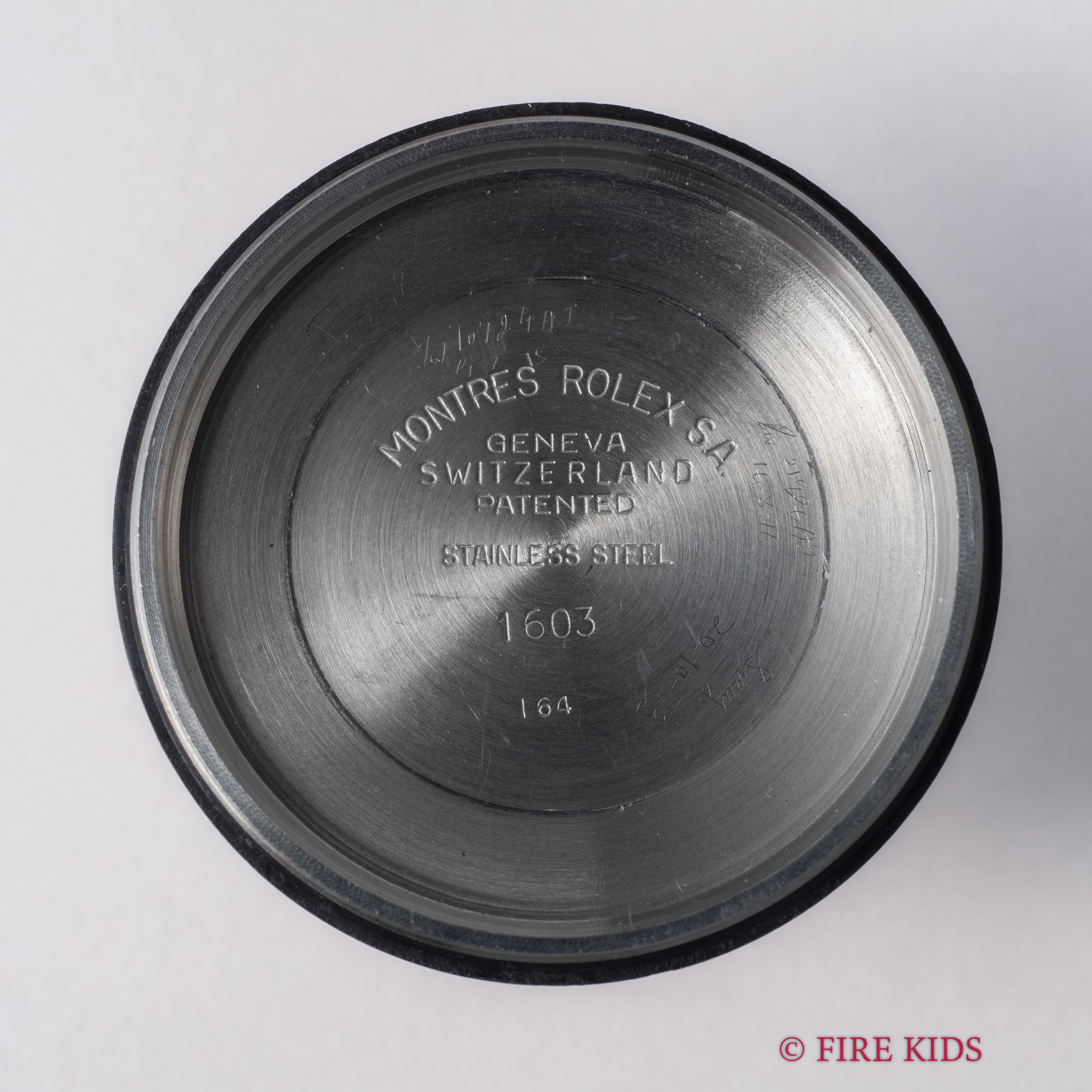 ロレックス デイトジャスト 1964年製 Ref.1603 シルバーダイヤル エングレーブドベゼル