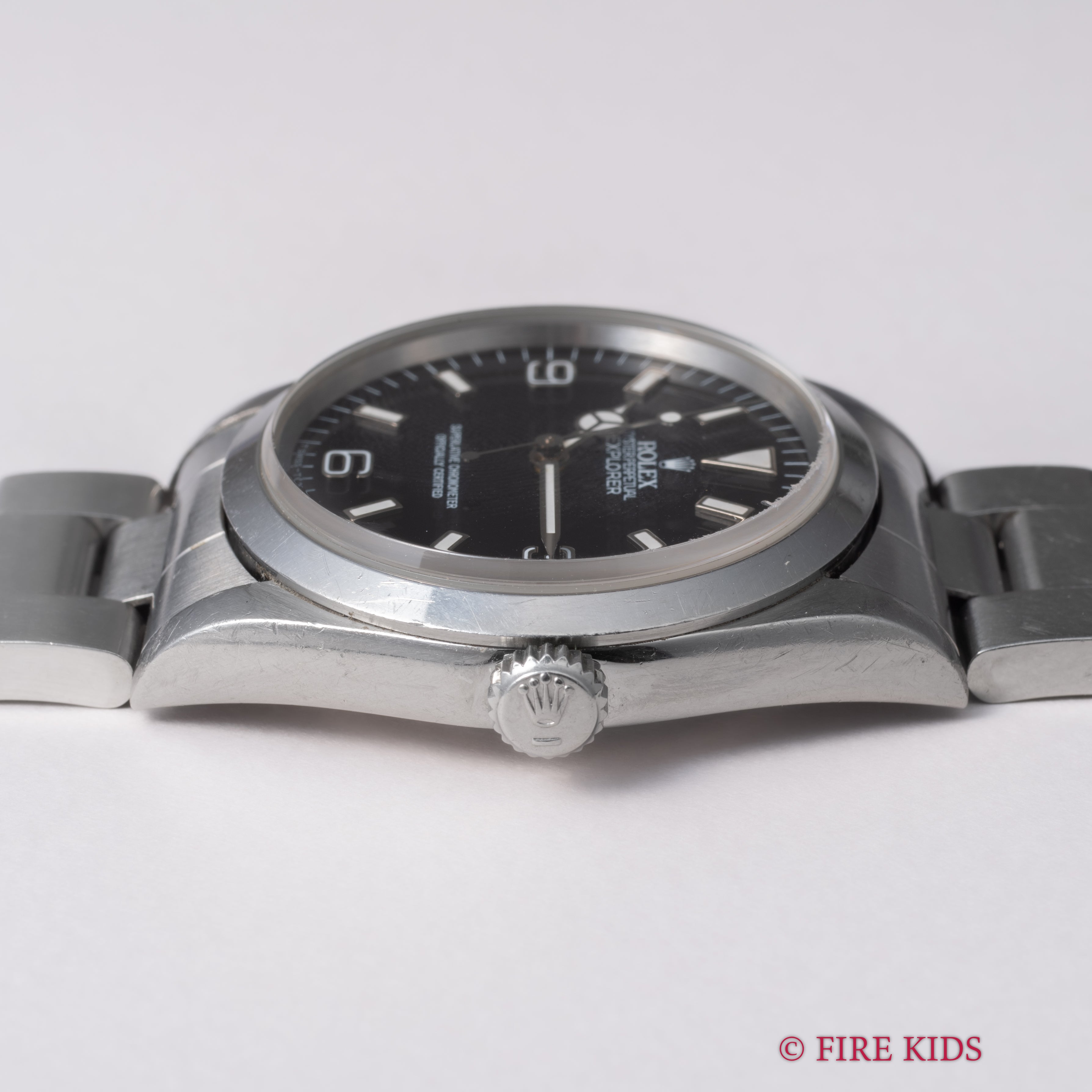 ロレックス エクスプローラー 1996年製 Ref.14270 トリチウム夜光 純正シングルロックブレス