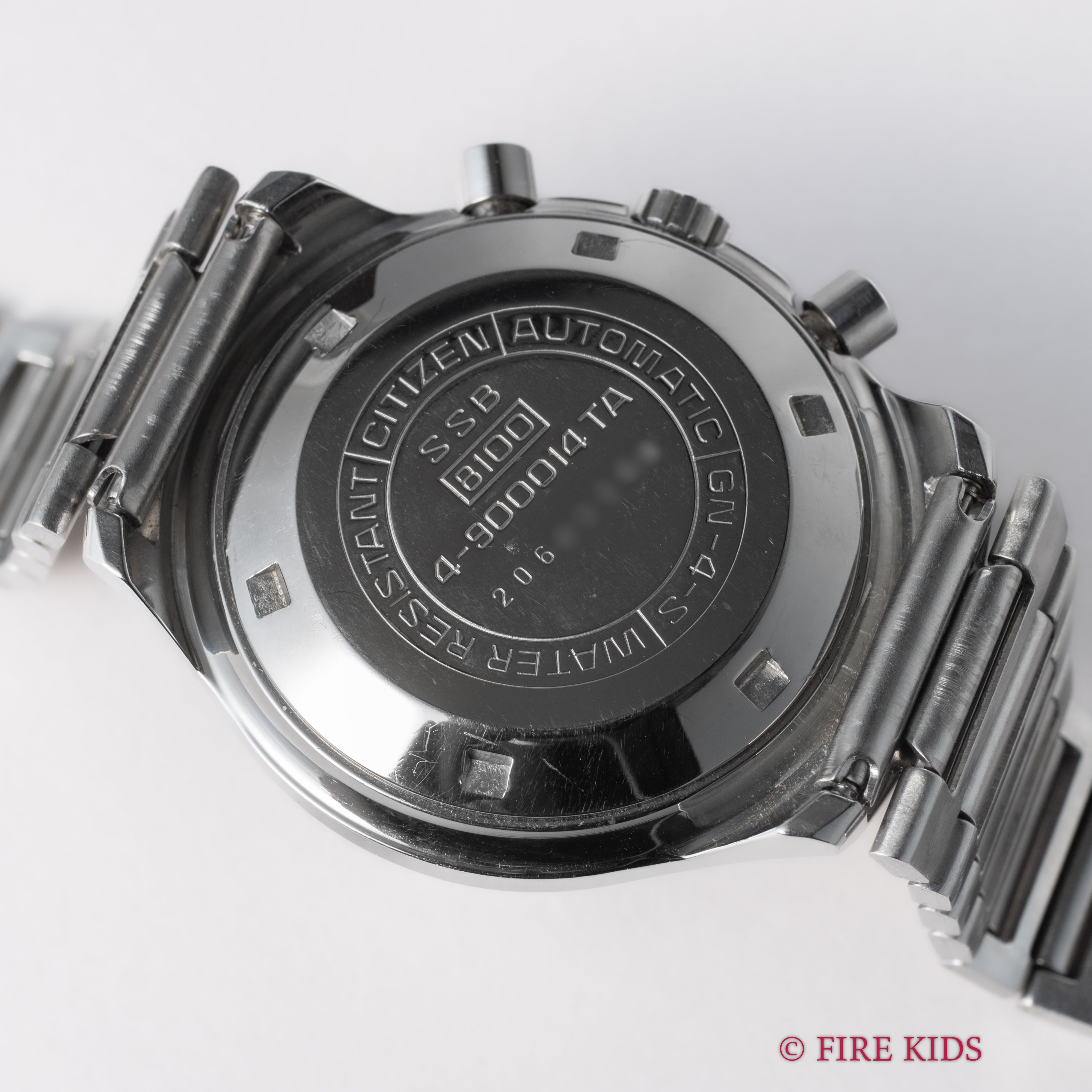 シチズン チャレンジタイマー 自動巻きクロノグラフ 1972年製 フライバック付き 純正ブレス