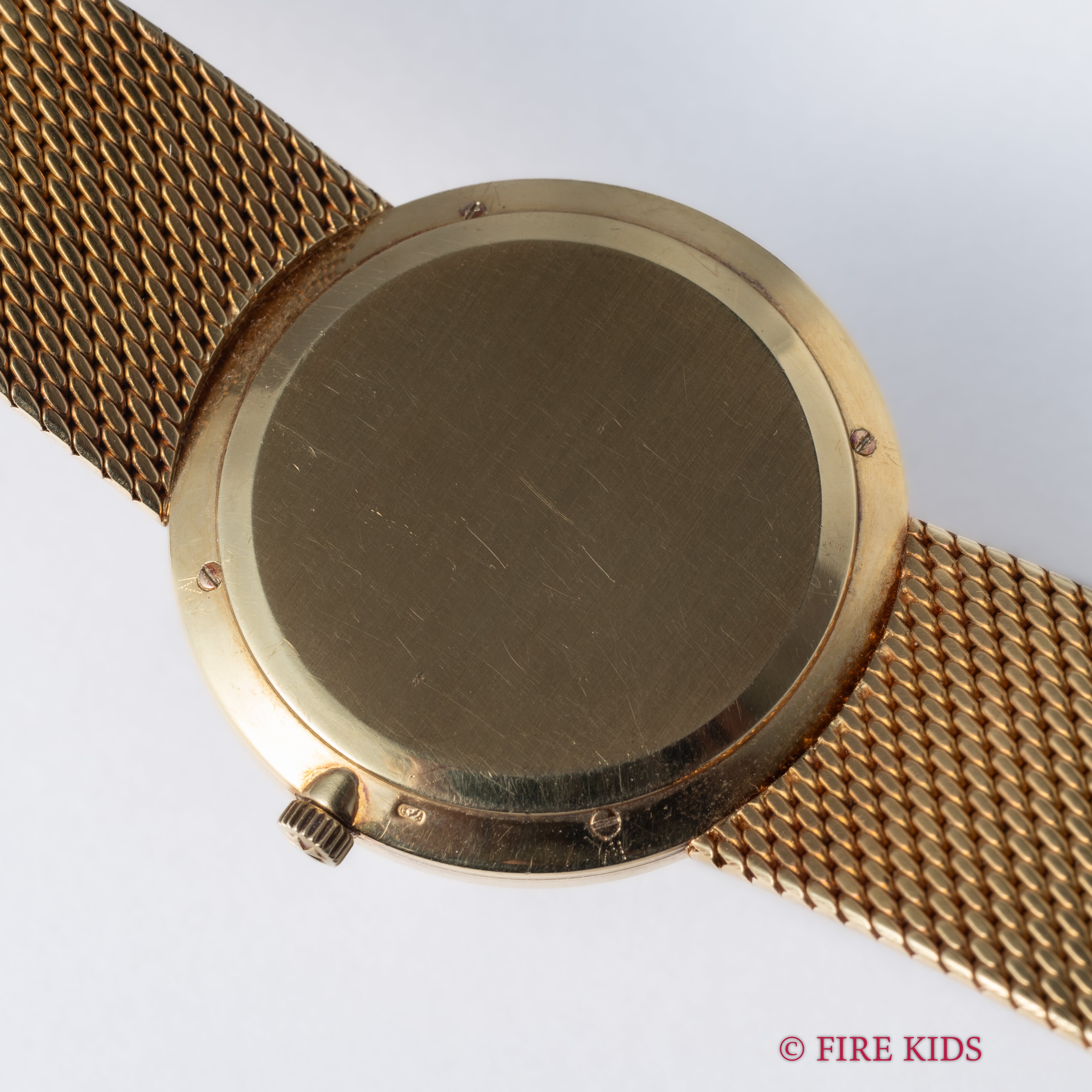 ヴァシュロン・コンスタンタン 18金無垢ブレス一体型エクストラフラット 1970年代製 自動巻 Cal.K1121