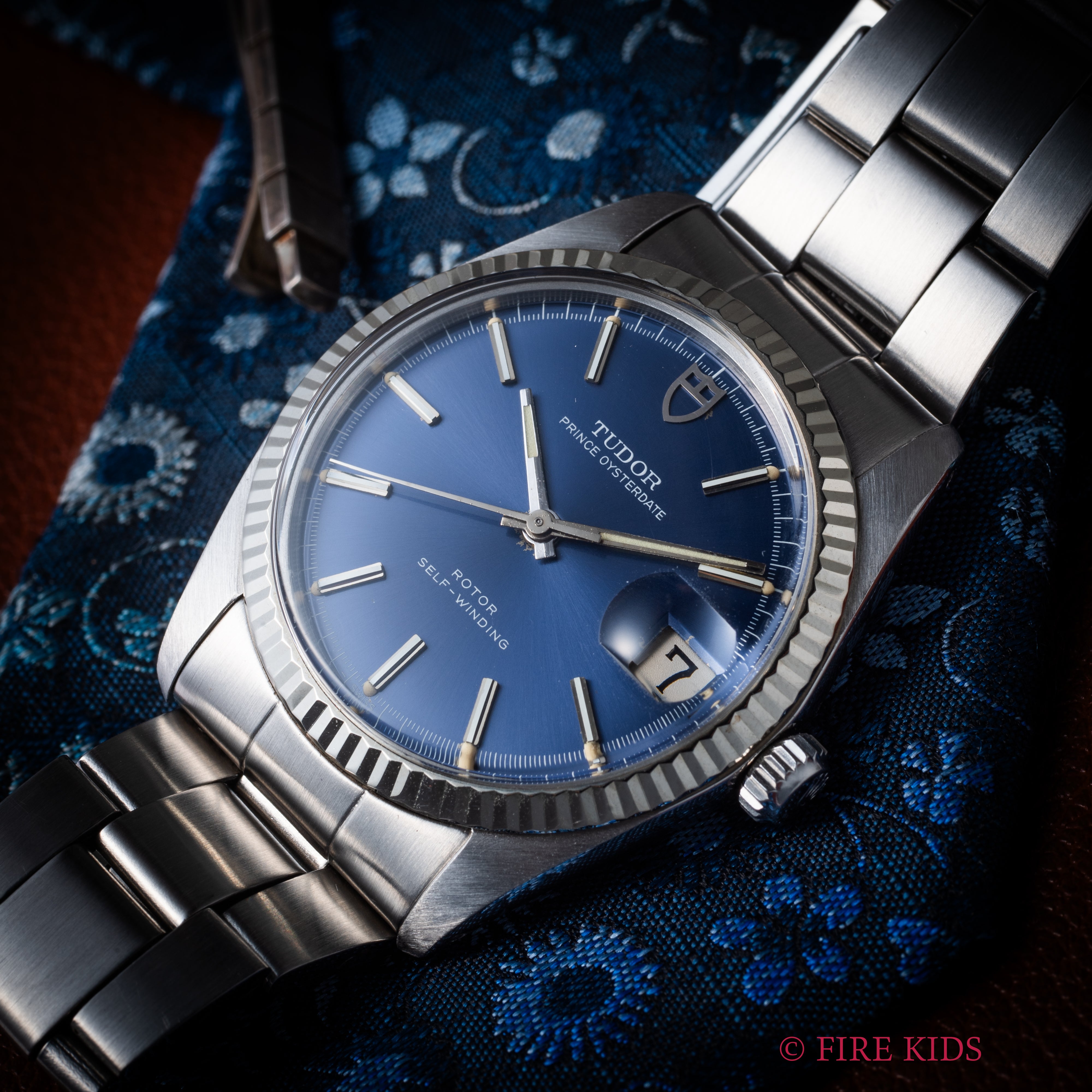 チューダー プリンスオイスターデイト 1968年製 Ref.9071/4 自動巻 シルバーダイヤル ギャラ、タグ付き