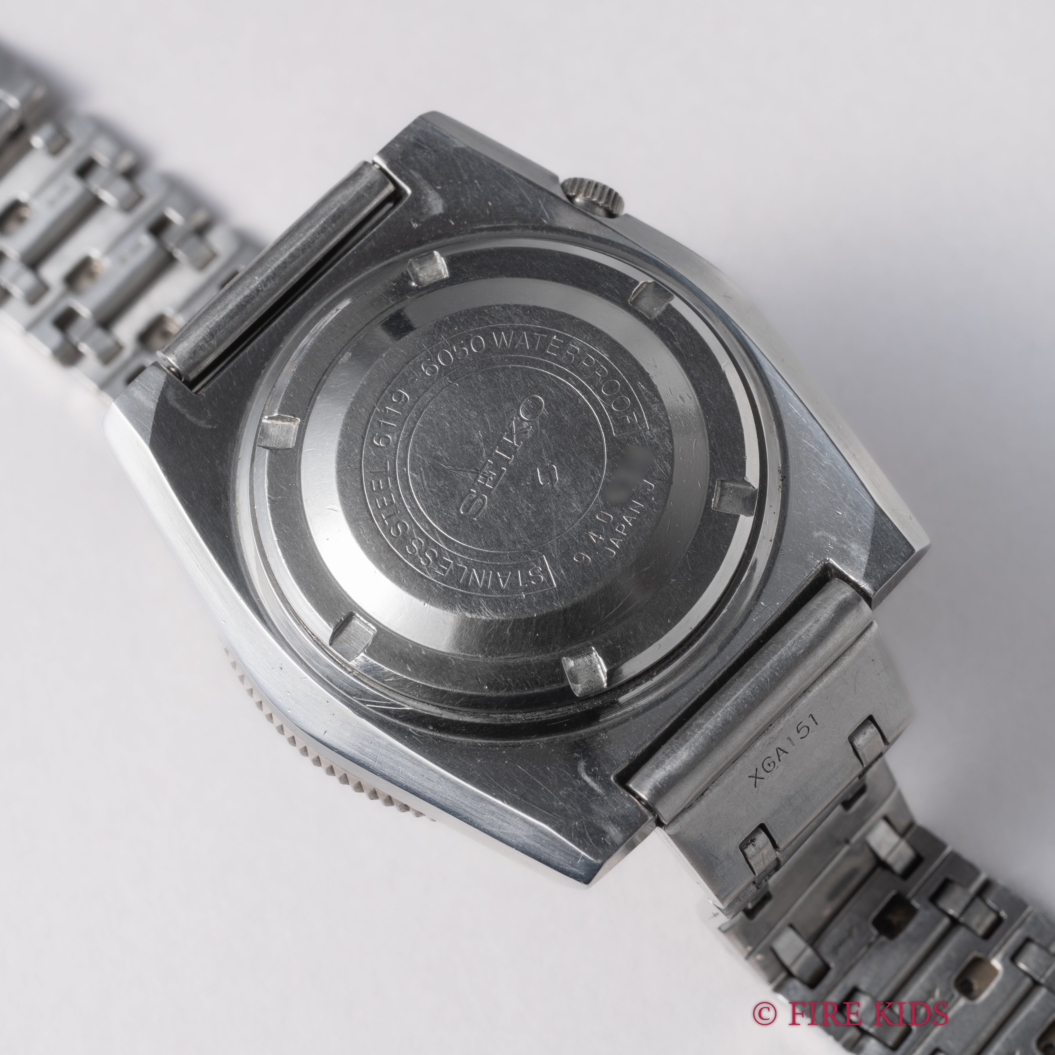 セイコー 5スポーツ Ref.6119-6050 自動巻き 純正ブレス インナー回転ベゼル