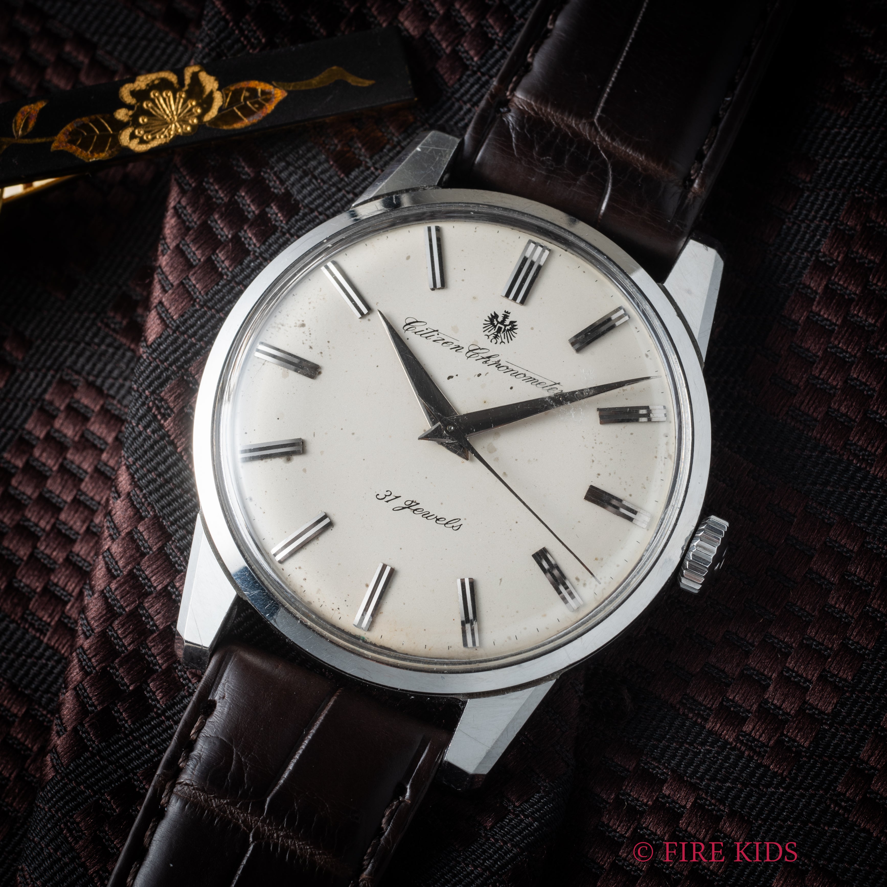 シチズン クロノメーター 1962年製 31石 手巻き Ref.CR1507051 最初期モデル