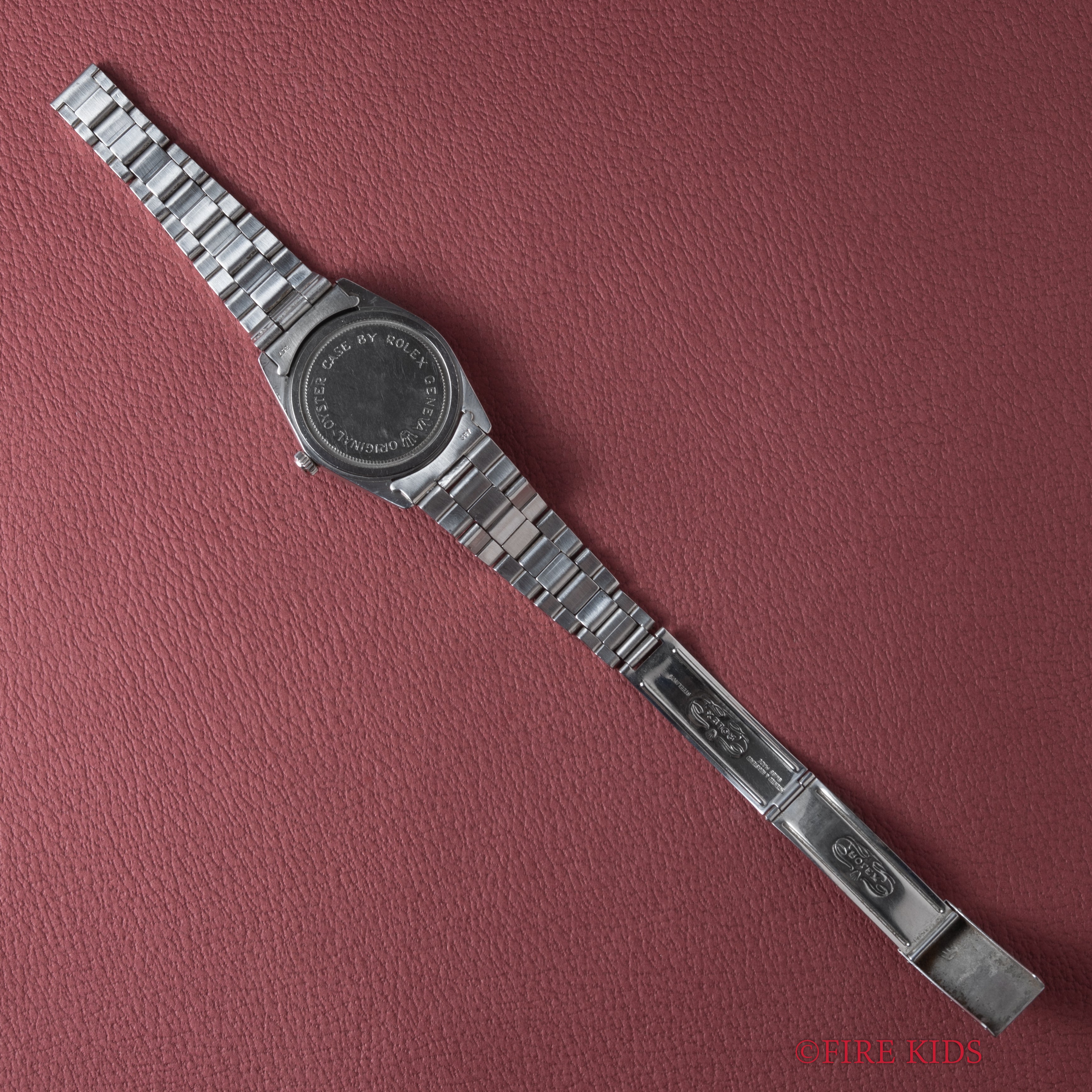 チューダー デカバラ オイスターデイト 1965年製 Ref.7962 シルバーダイヤル 純正巻きブレス付き