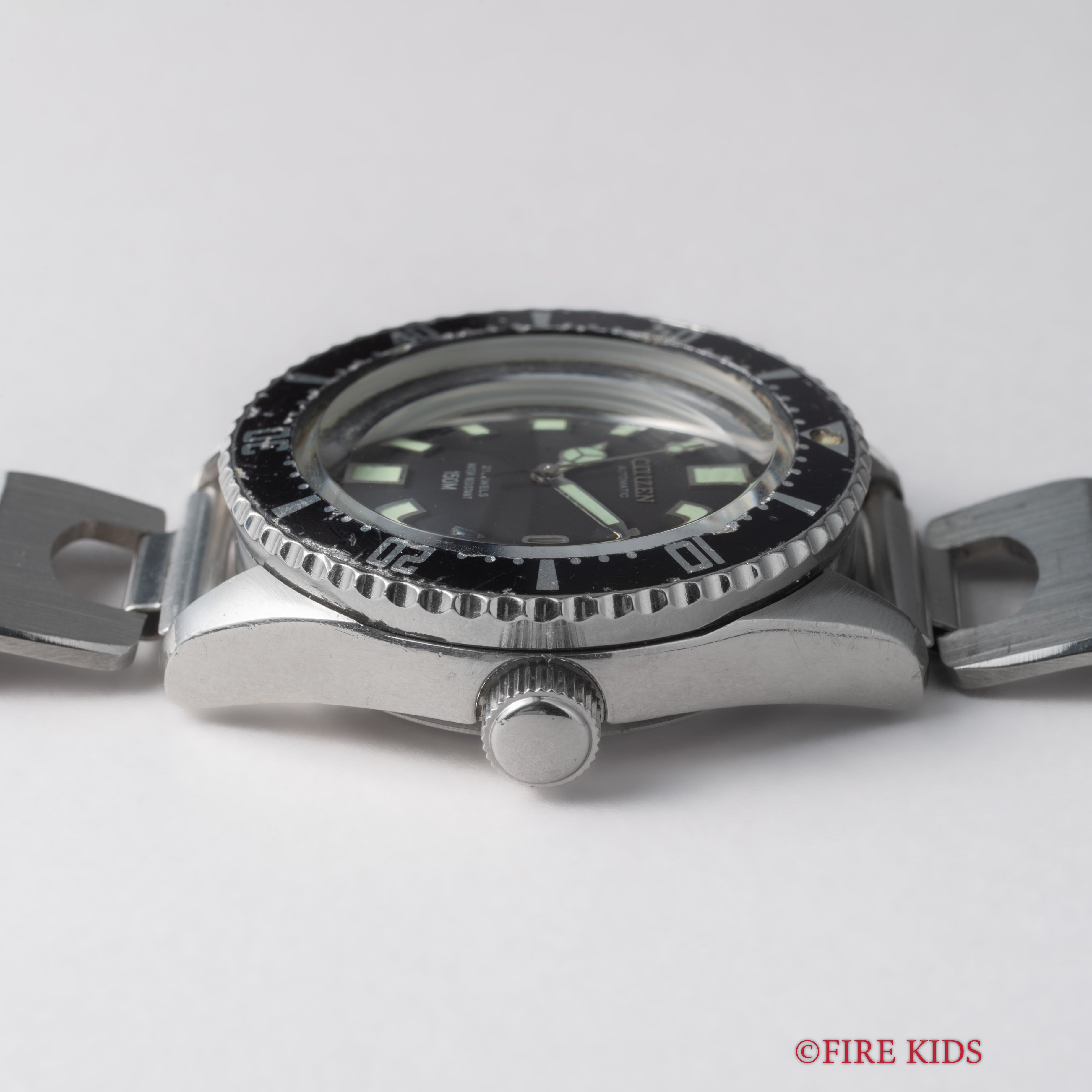 シチズン チャレンジダイバー 150M 1978年製 オートマチック 社外ブレス付き