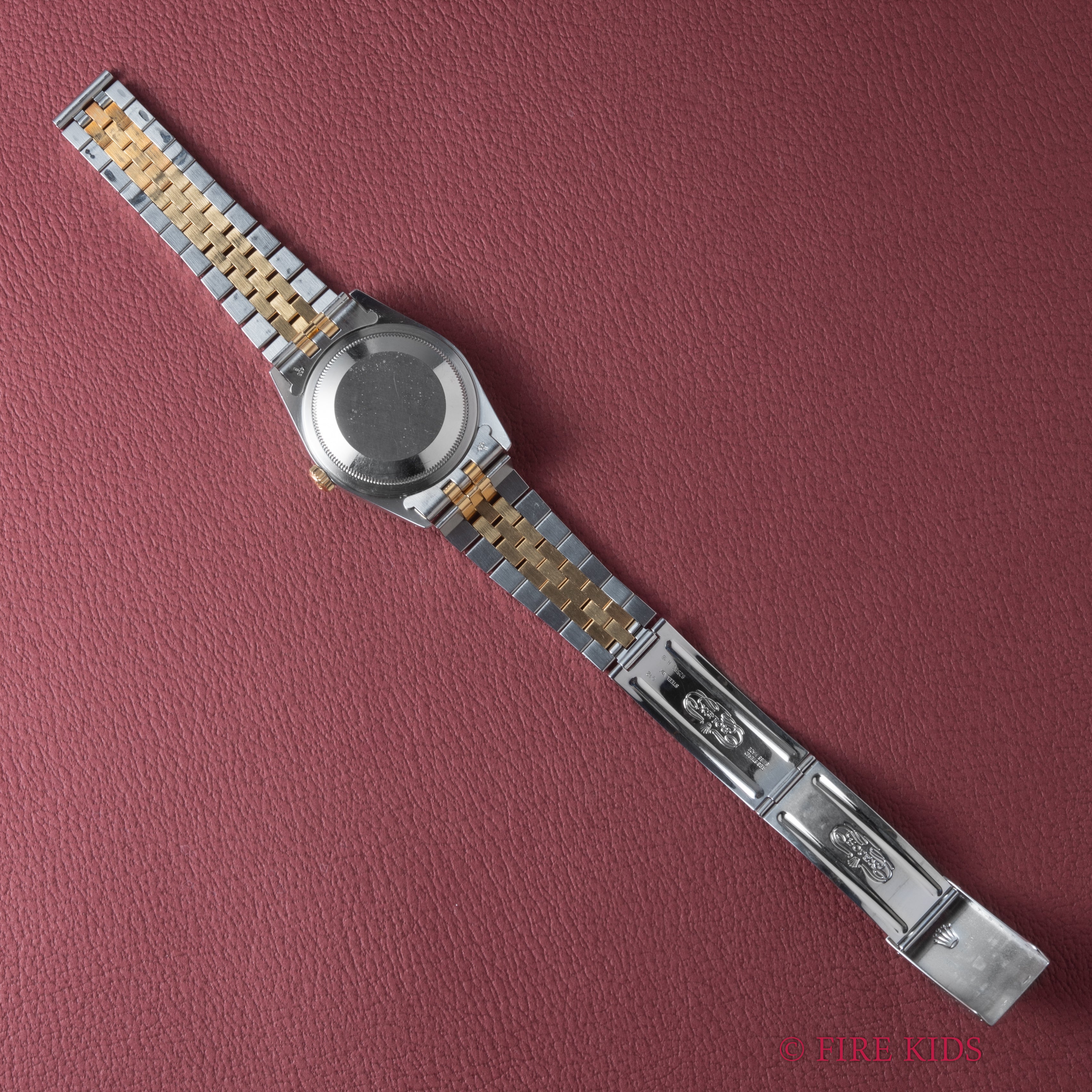 ロレックス デイトジャスト 1900~1991年製 コンビ アイボリーローマン Ref.16233