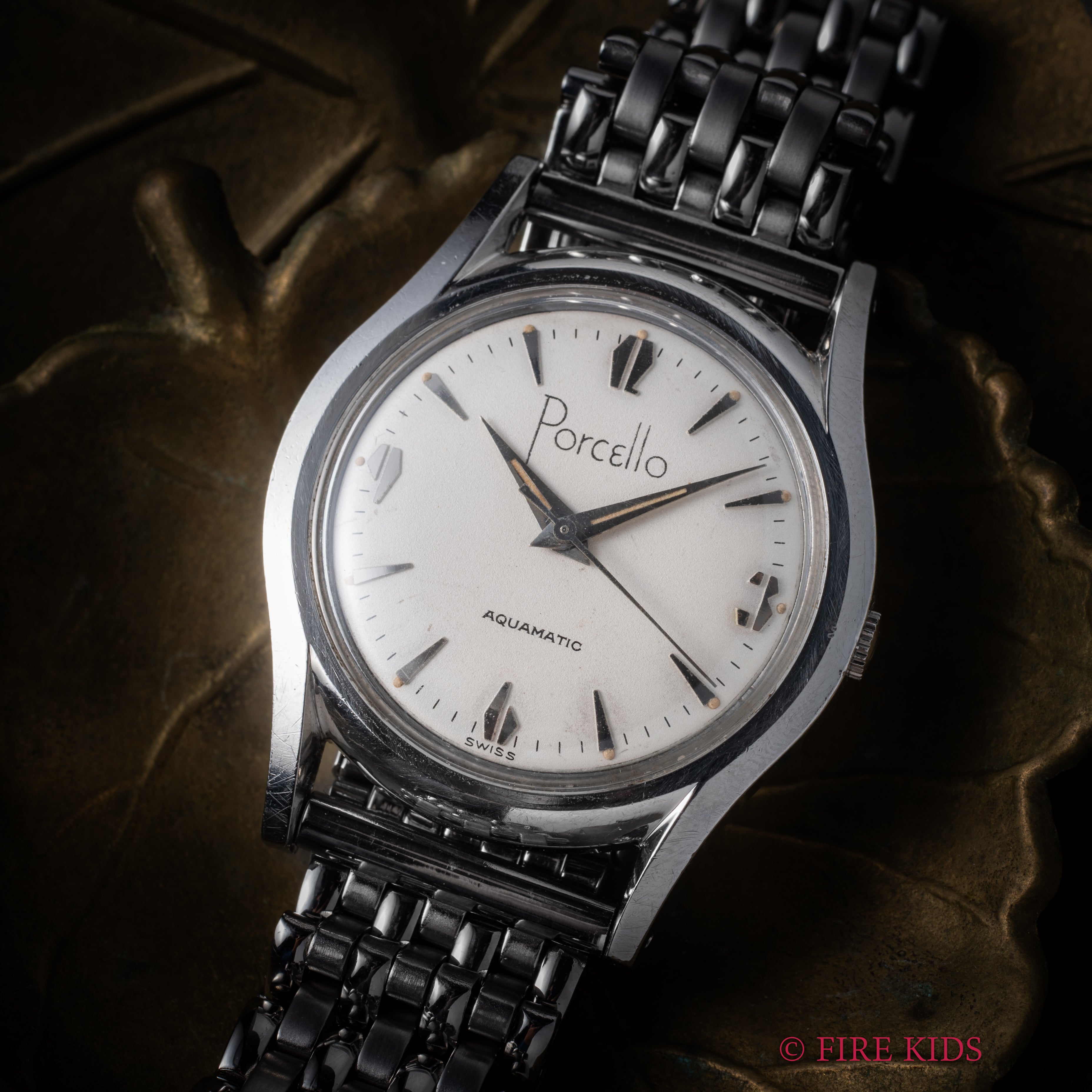 ポルチェッロ by クロトンニバダ アクアマチック 1950年代製 自動巻き