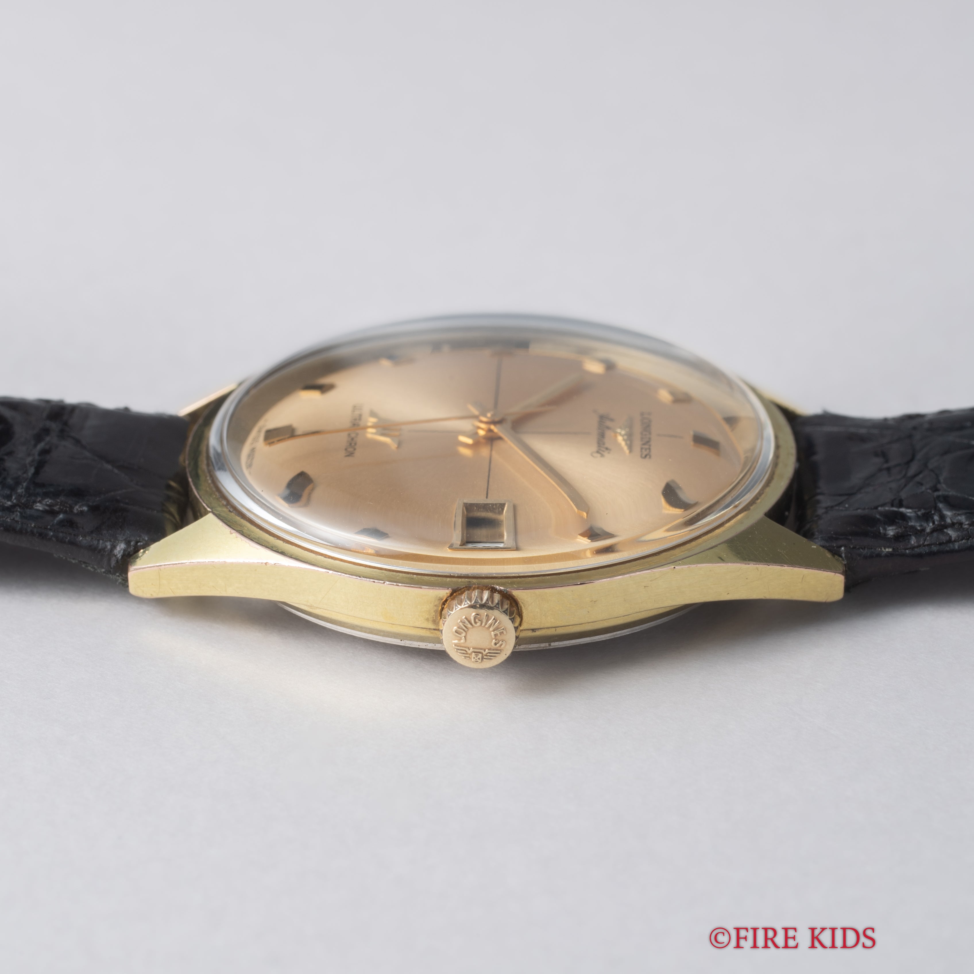 ロンジン 1969年製 ウルトラクロン 10振動自動巻き Ref.7952-4 金張りケース