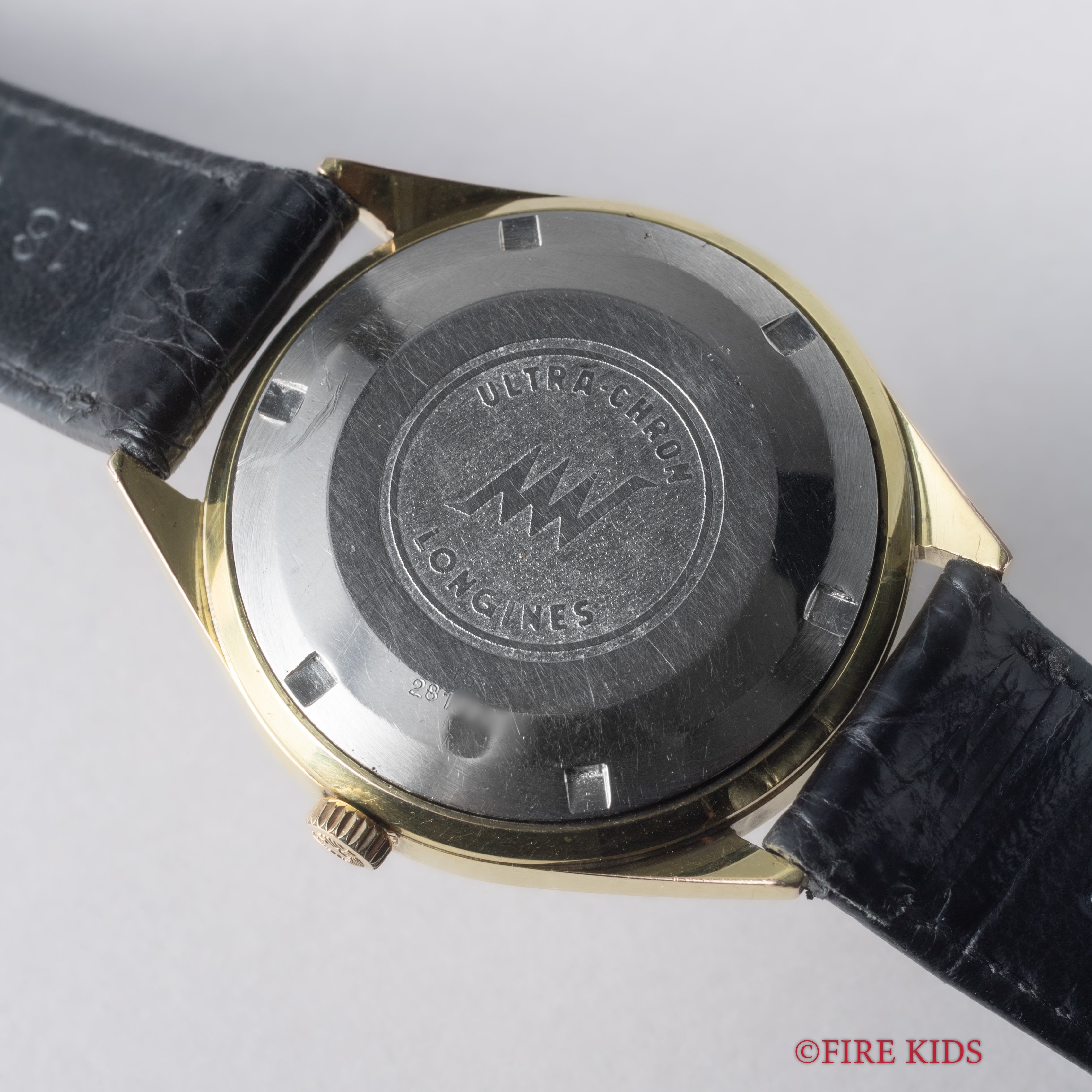 ロンジン 1969年製 ウルトラクロン 10振動自動巻き Ref.7952-4 金張りケース