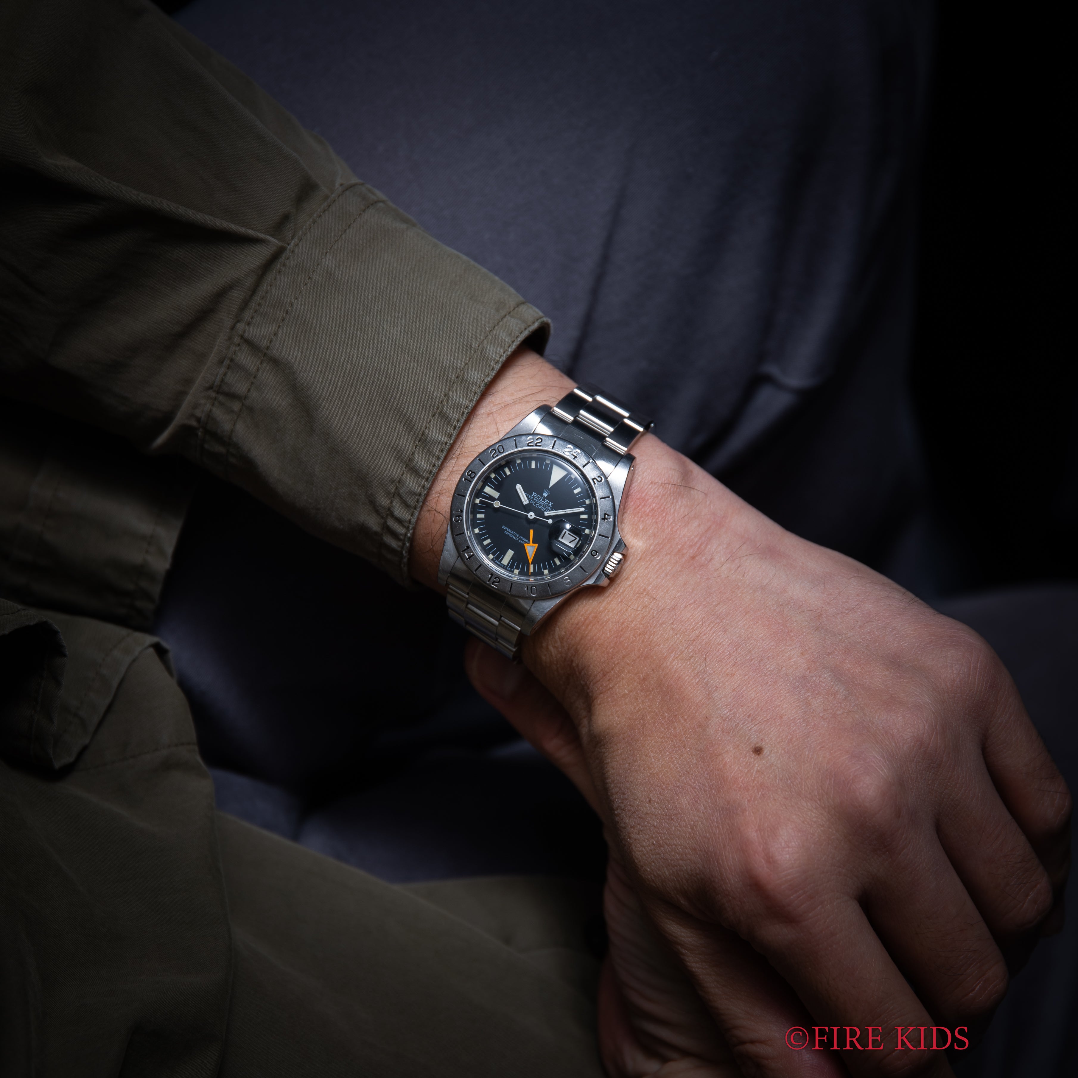 ロレックス エクスプローラーⅡ1982年製 Ref.1655 マーク5ダイヤル マーク4ベゼル