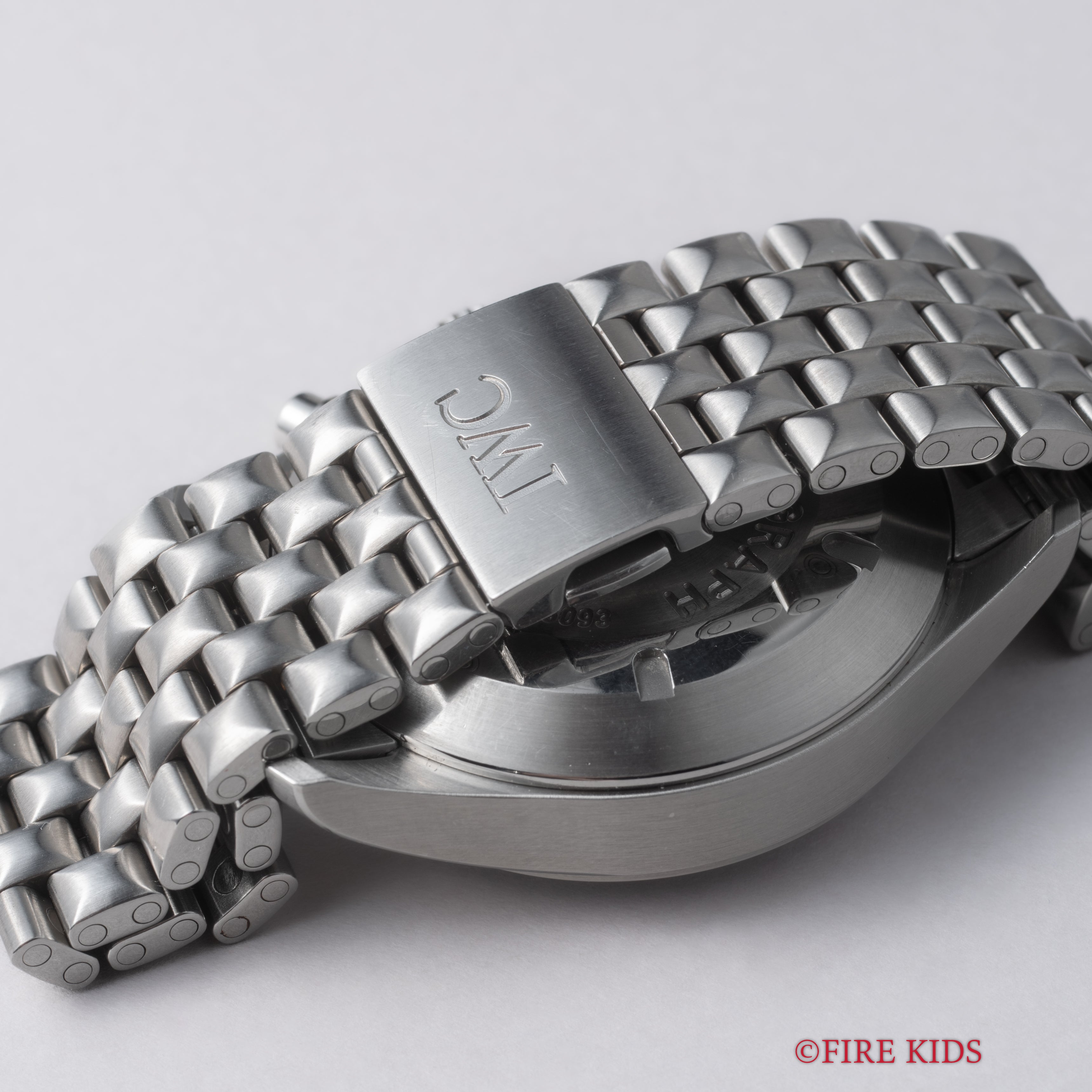 IWC フリーガークロノグラフ 1998年製 パイロットウォッチ 自動巻 オールトリチウム 純正ブレス ギャラ付