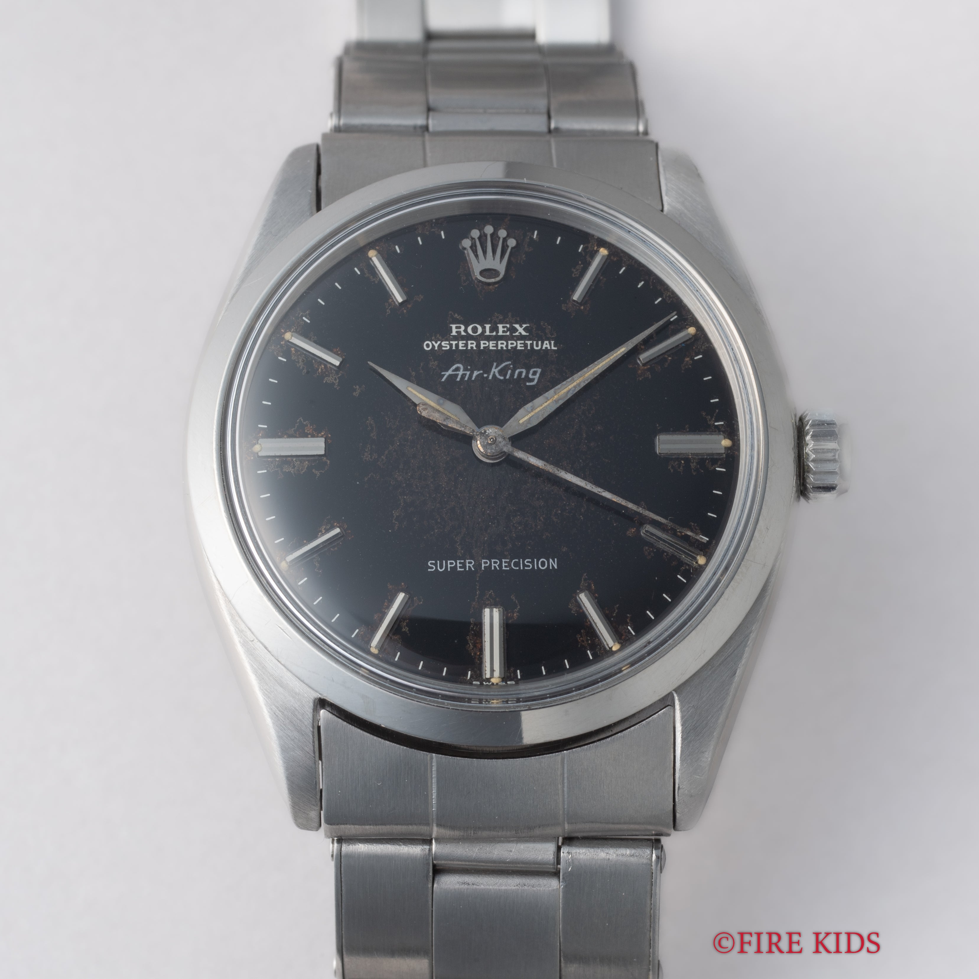 ロレックス エアキング Ref.5500 ギルトダイヤル 1964年製