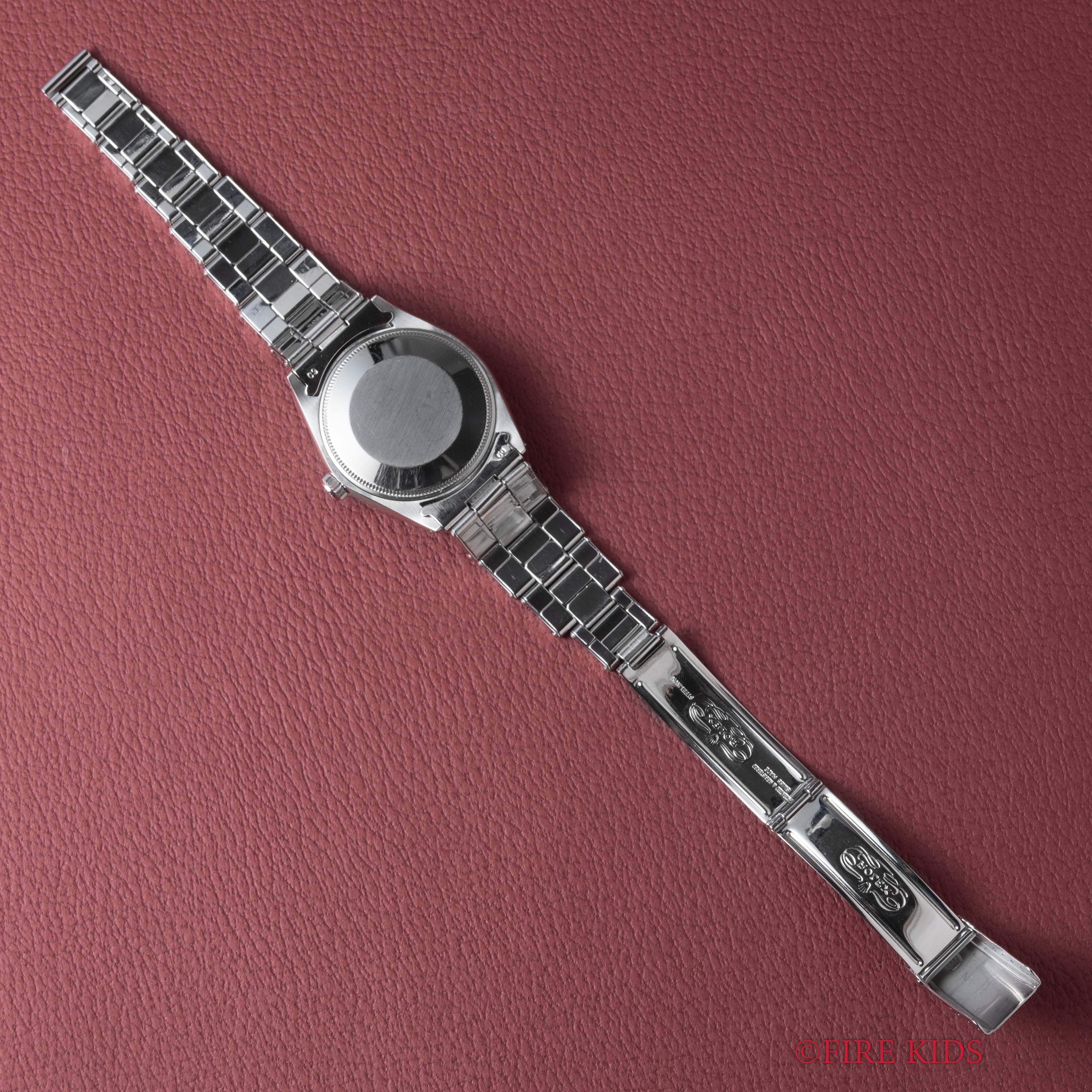 ロレックス オイスターパーペチュアル 1967年製 Ref.1003 エンジンターンドベゼル 純正オイスターブレス