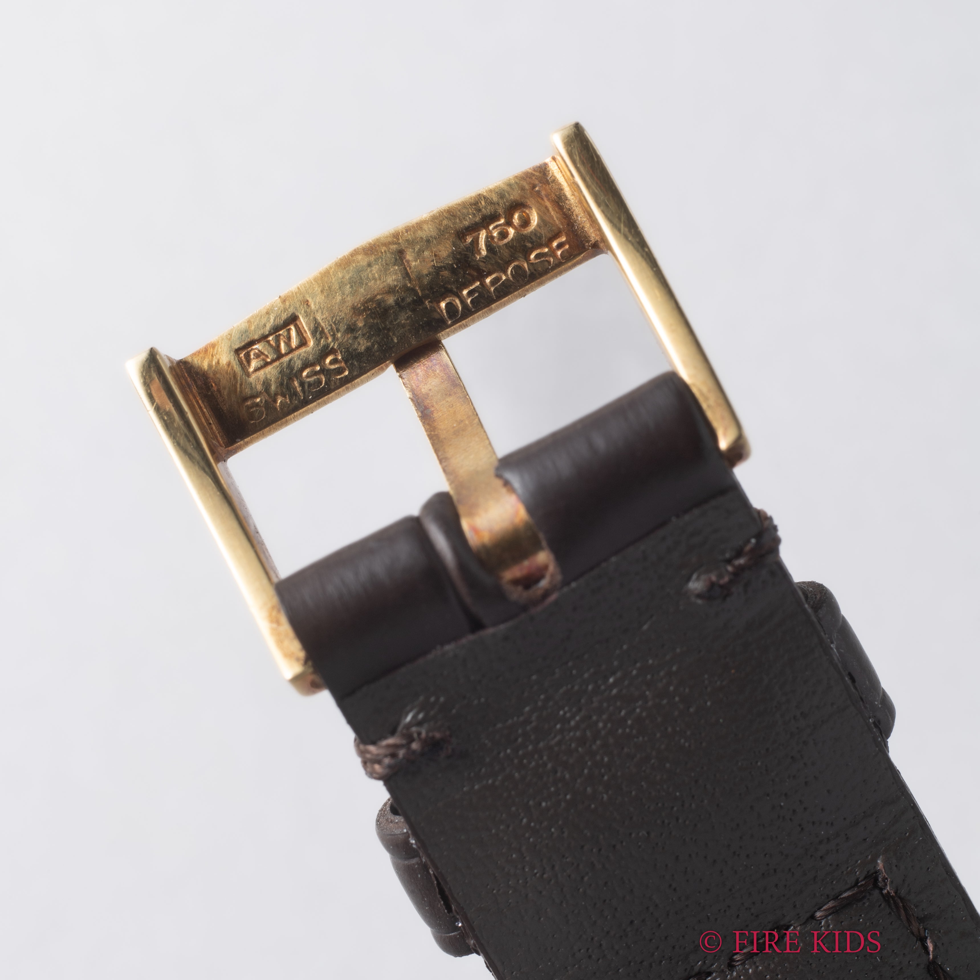 ヴァシュロンコンスタンタン スクエア 1980年代製 18金イエローゴールド Ref.39201 Cal.1015 純正18金尾錠付