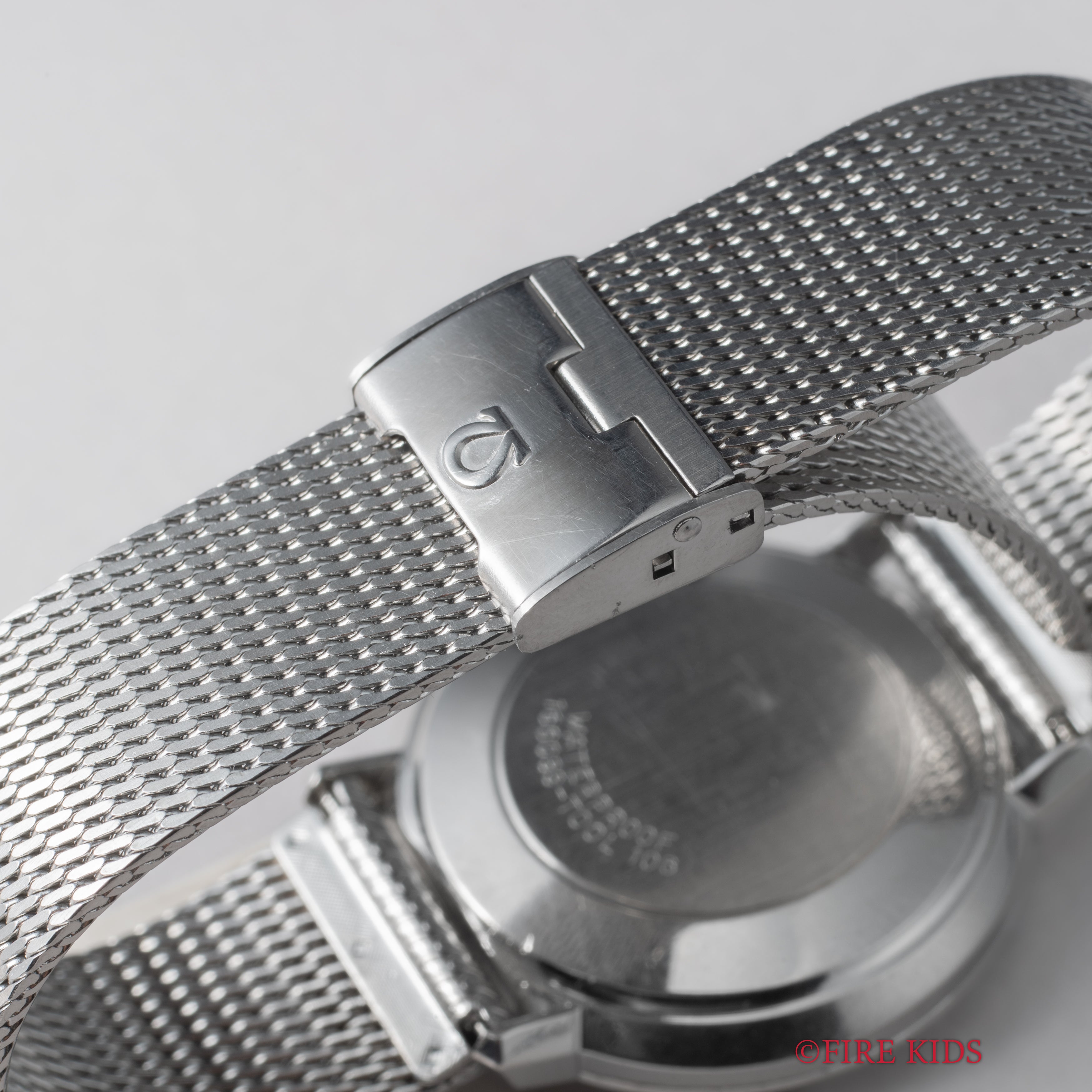 オメガ デヴィル オートマチック 1971年製 Ref.166.003 メッシュブレス付き