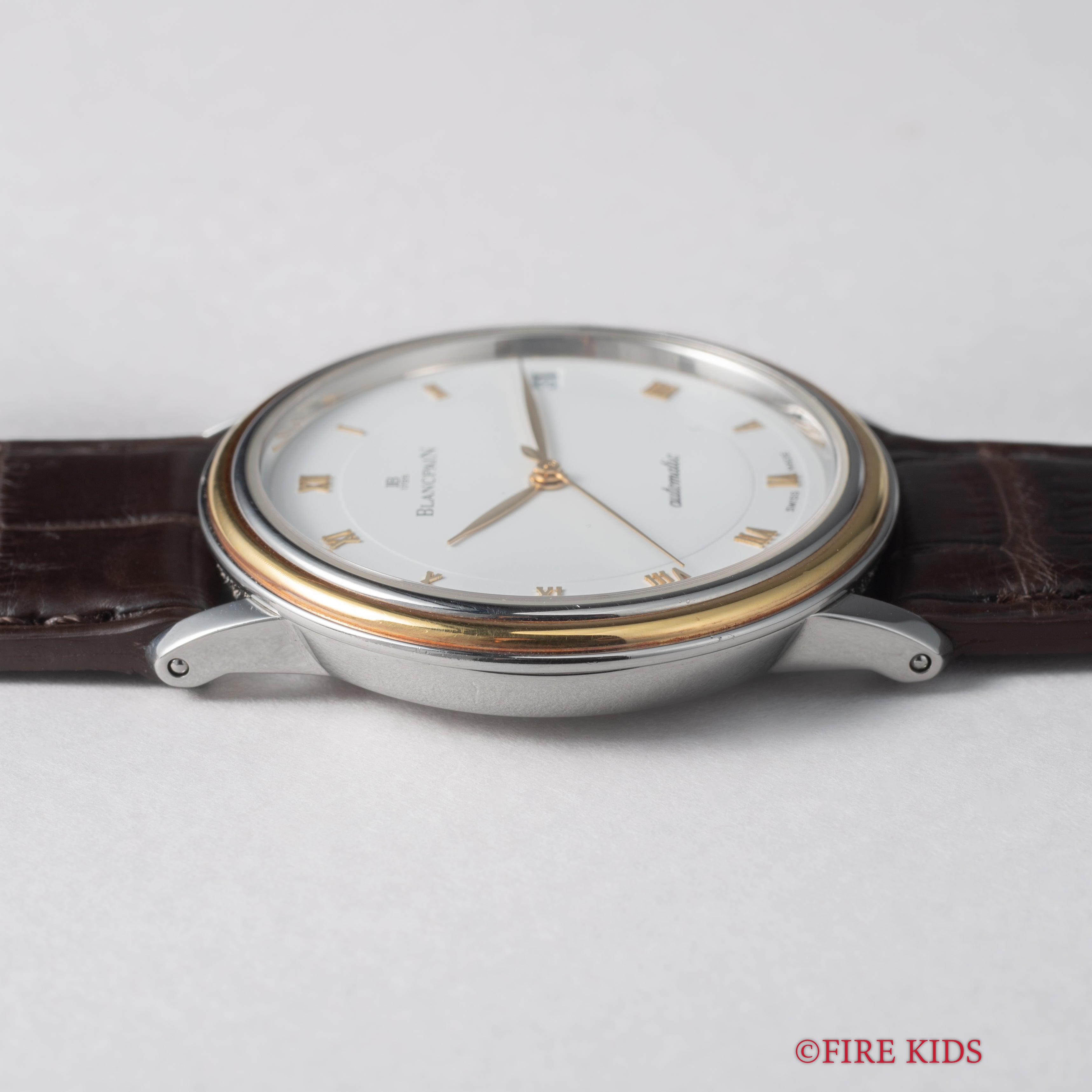 ブランパン ヴィルレ ウルトラスリム Ref.1151-1318-58 コンビ 1990年代製 Cal.1151