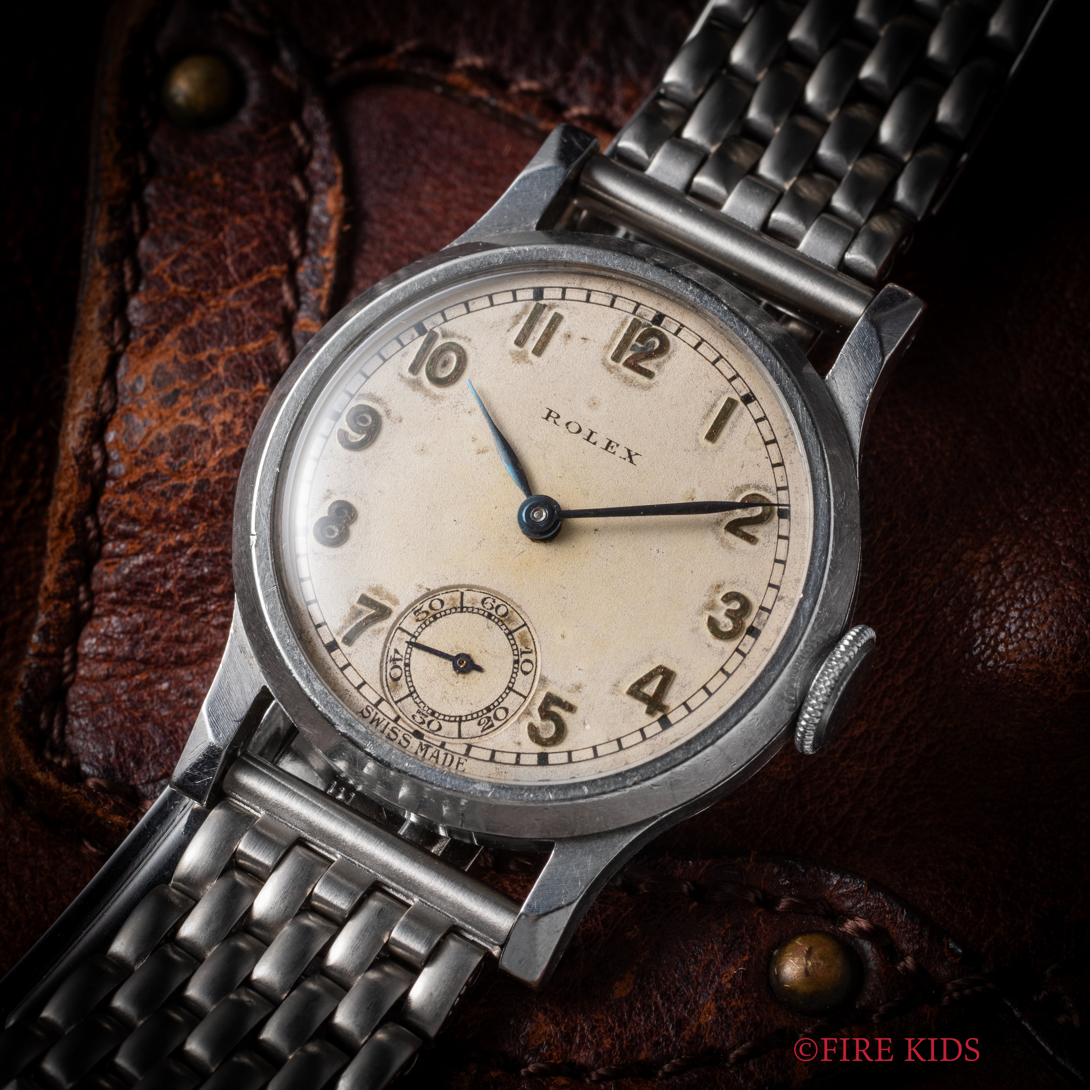 ロレックス Ref.2831 1929年製 ノンオイスターケース 全アラビア 手巻き