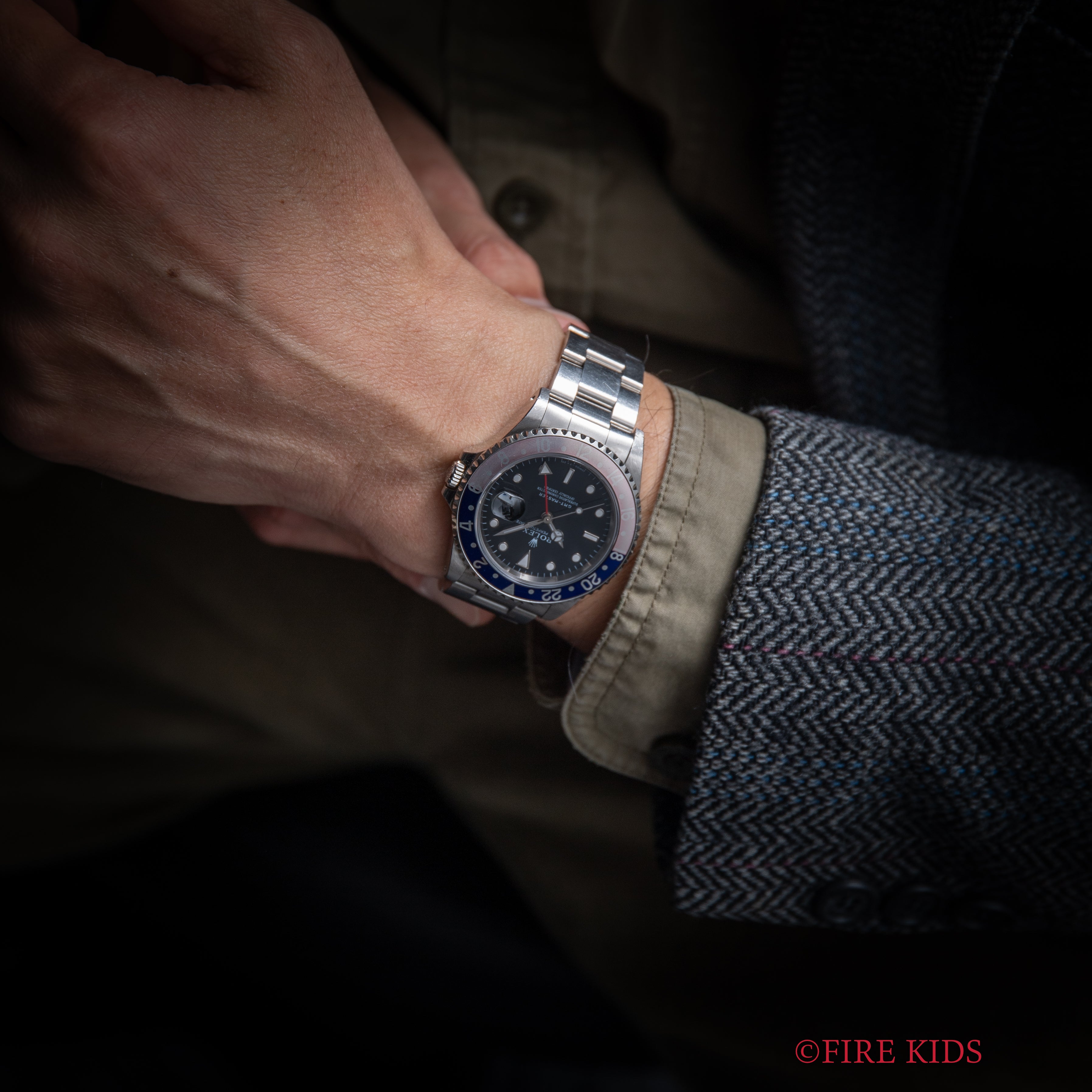 ロレックス GMTマスター 1996年製 Ref.16700 ペプシベゼル オールトリチウム ギャラ付