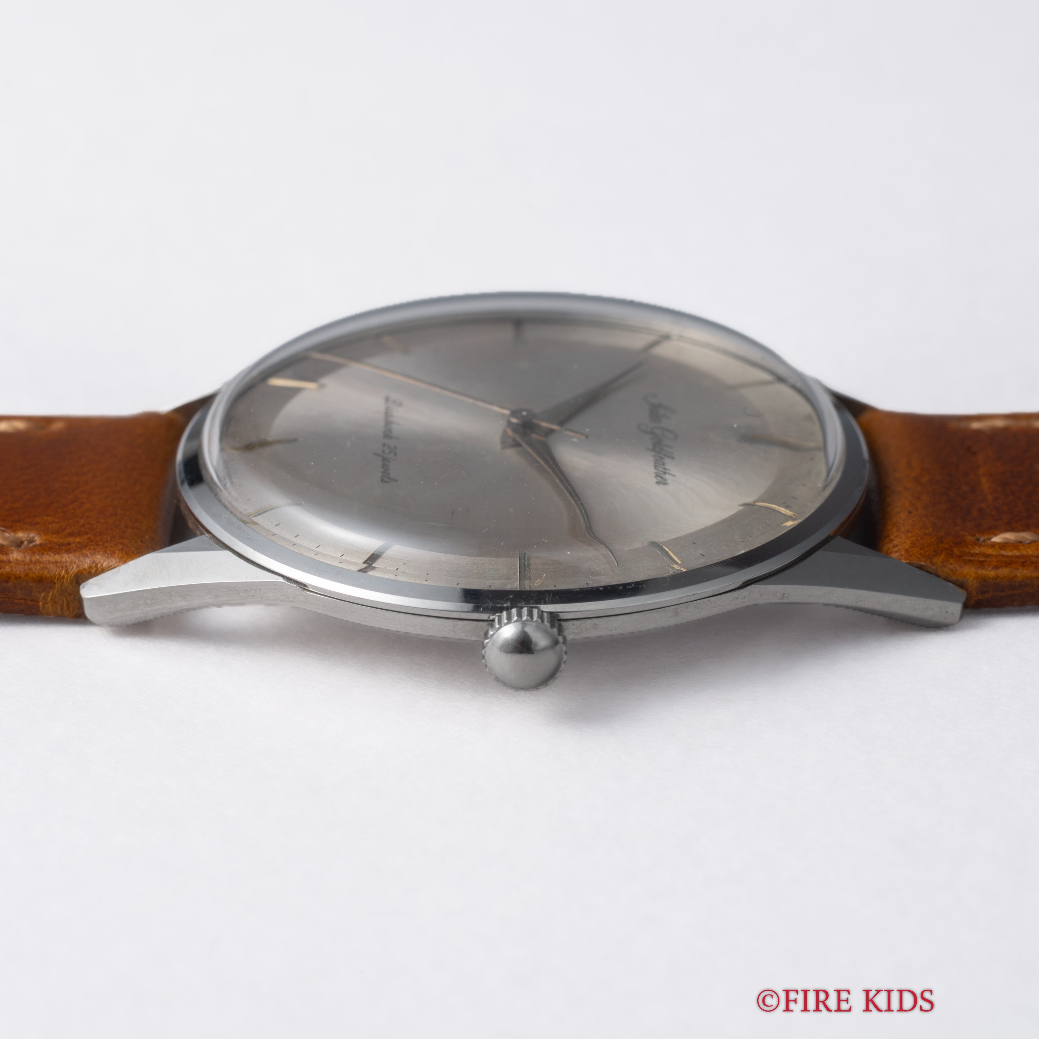 セイコー ゴールドフェザー 1961年製 薄型手巻き センターセコンド ステンレスケース