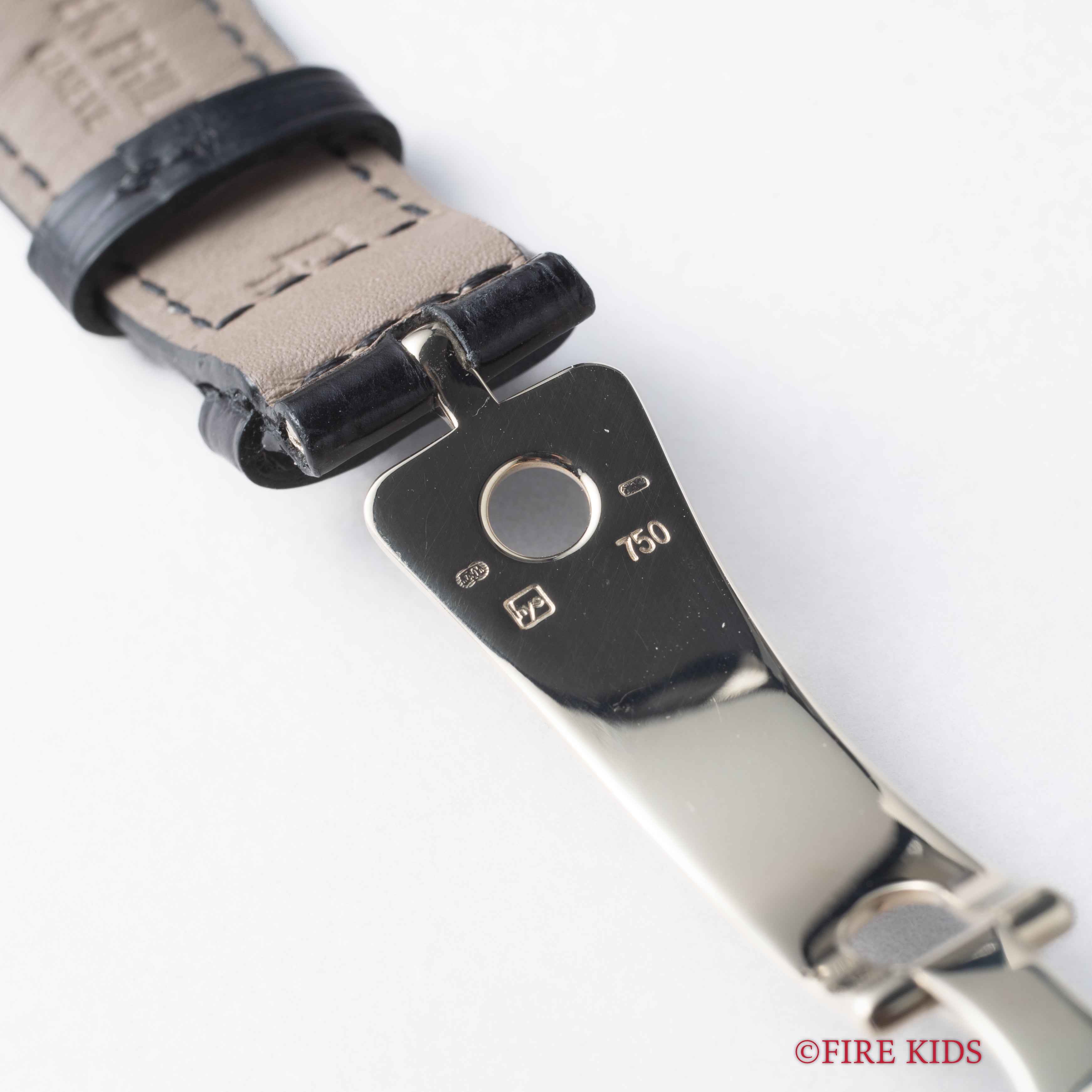 パテック・フィリップ カラトラバ 1990年代製 Ref.5000 Cal.240PS 純正18KWG製Dバックル付き