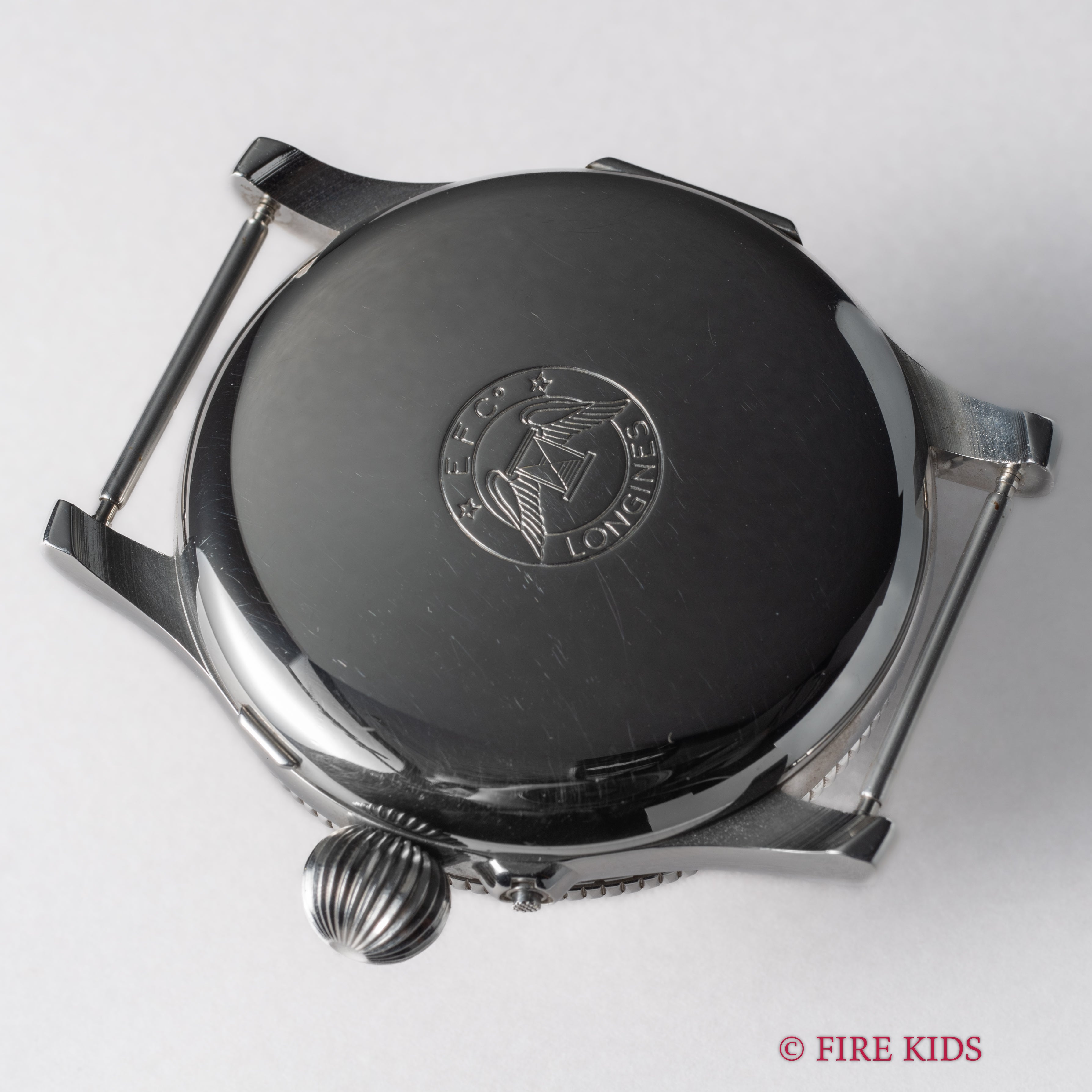 ロンジン リンドバーグ Ref.876.5238 復刻モデル 1987年製 Cal.L876Z 純正革ベルト、純正尾錠付き