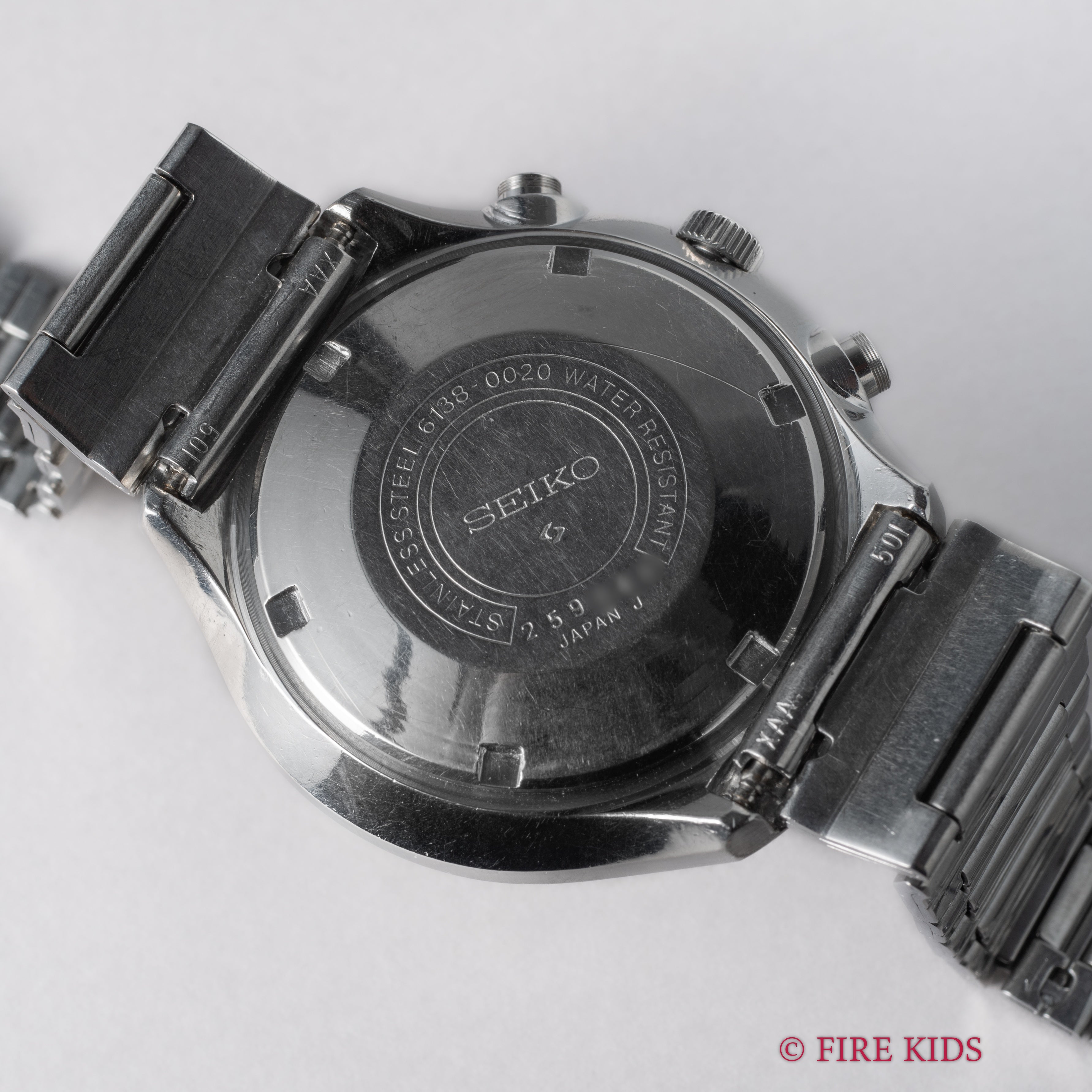 セイコー 1972年製 5スポーツ スピードタイマー Ref.6138-0020 クロノグラフ 純正ブレス