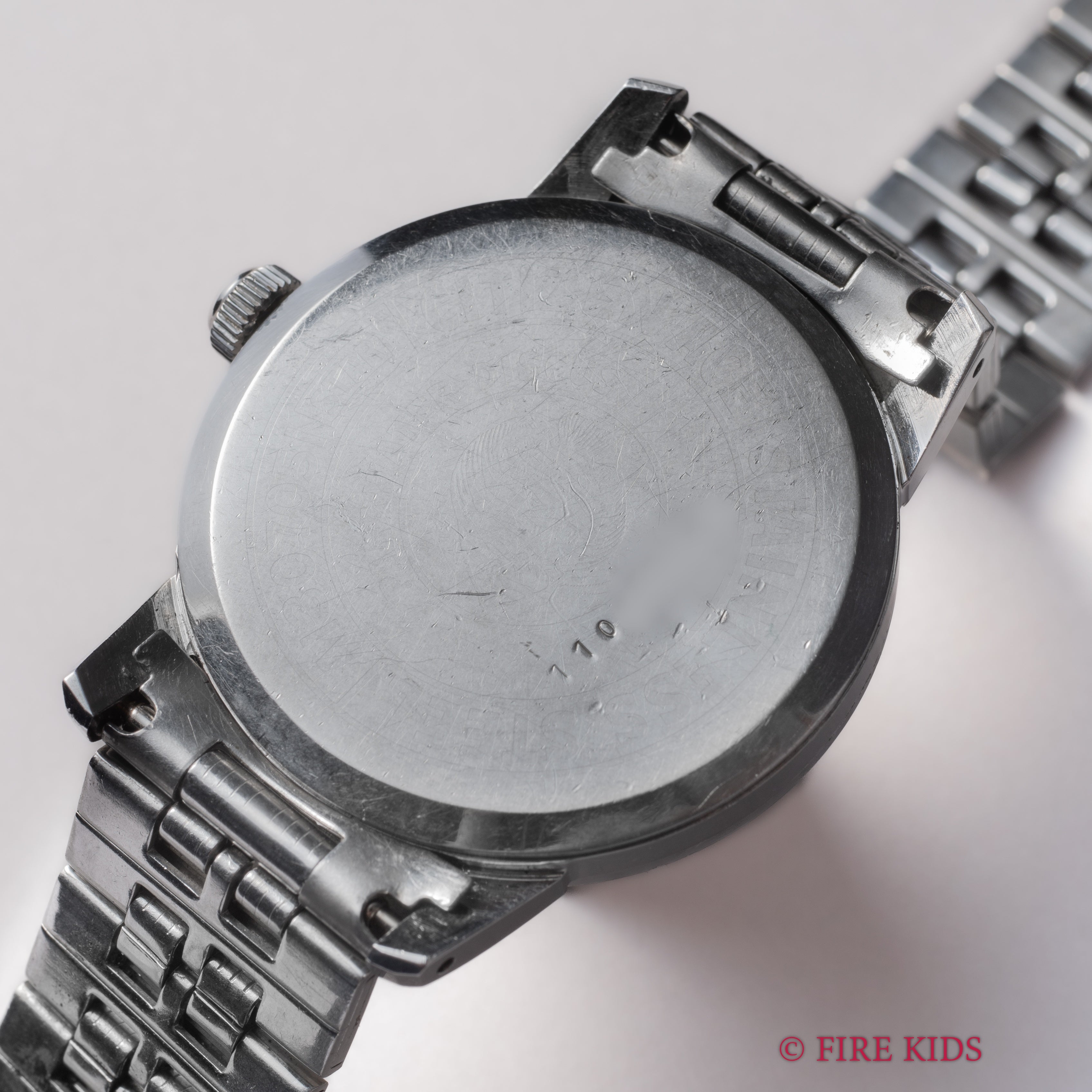 シチズン エース ディスカス 1961年製 アローハンド ブラックミラー 純正ブレス