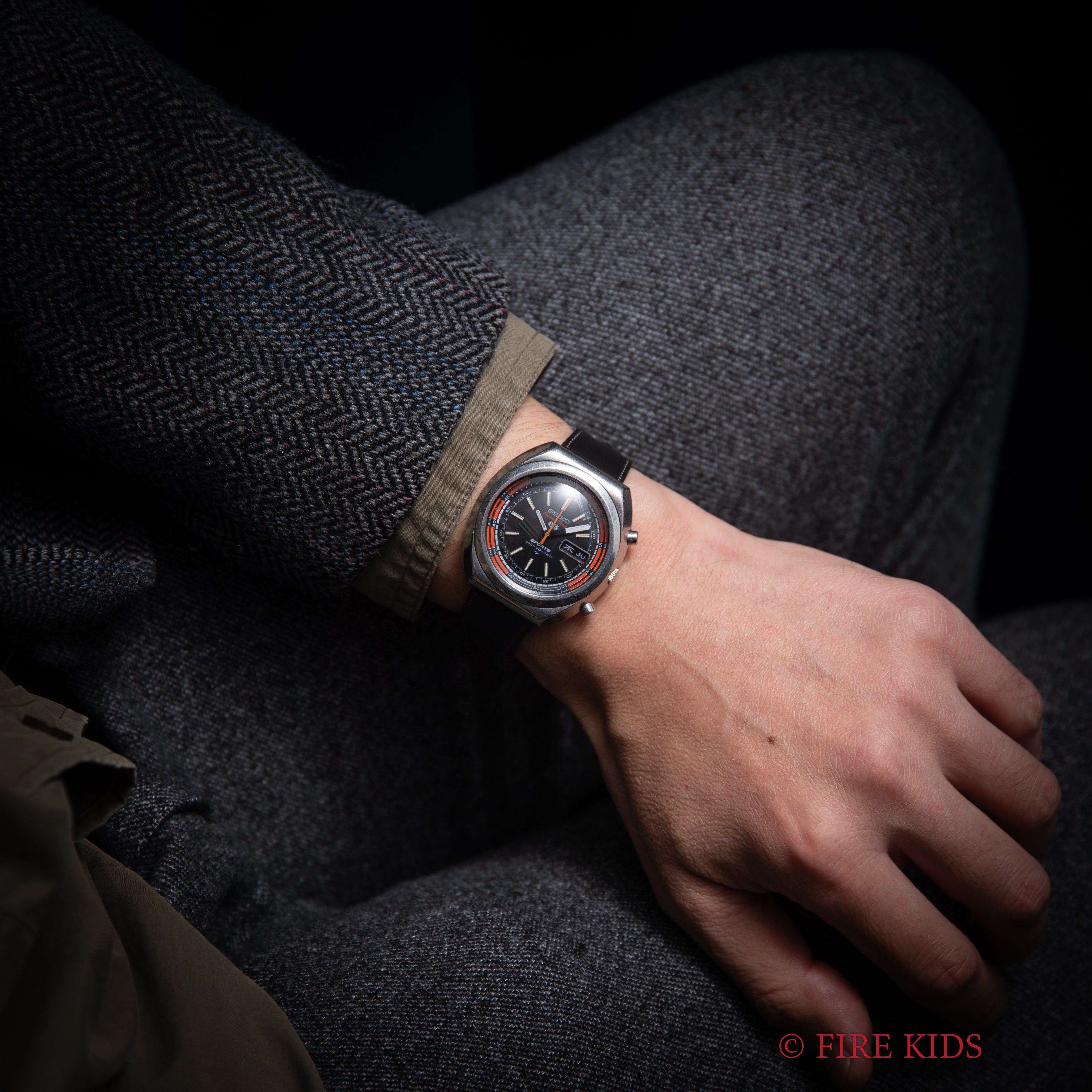 セイコー 5スポーツ スピードタイマー Ref.7017-6000 1970年製/昭和45年製 自動巻きクロノグラフ