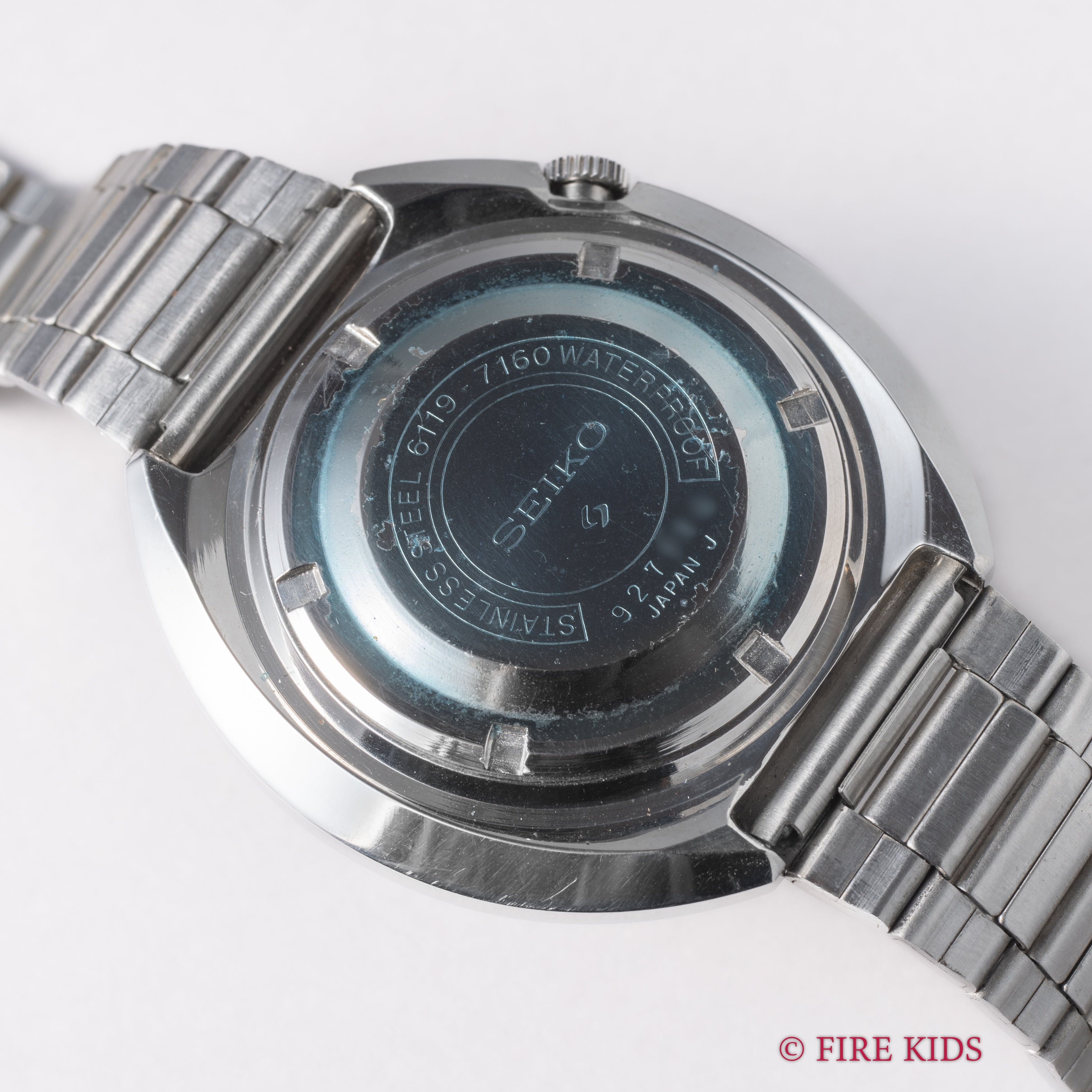 セイコー 5スポーツ 1969年製 Ref.6119-7160 UFO 自動巻き 純正ブレス付き 未使用美品