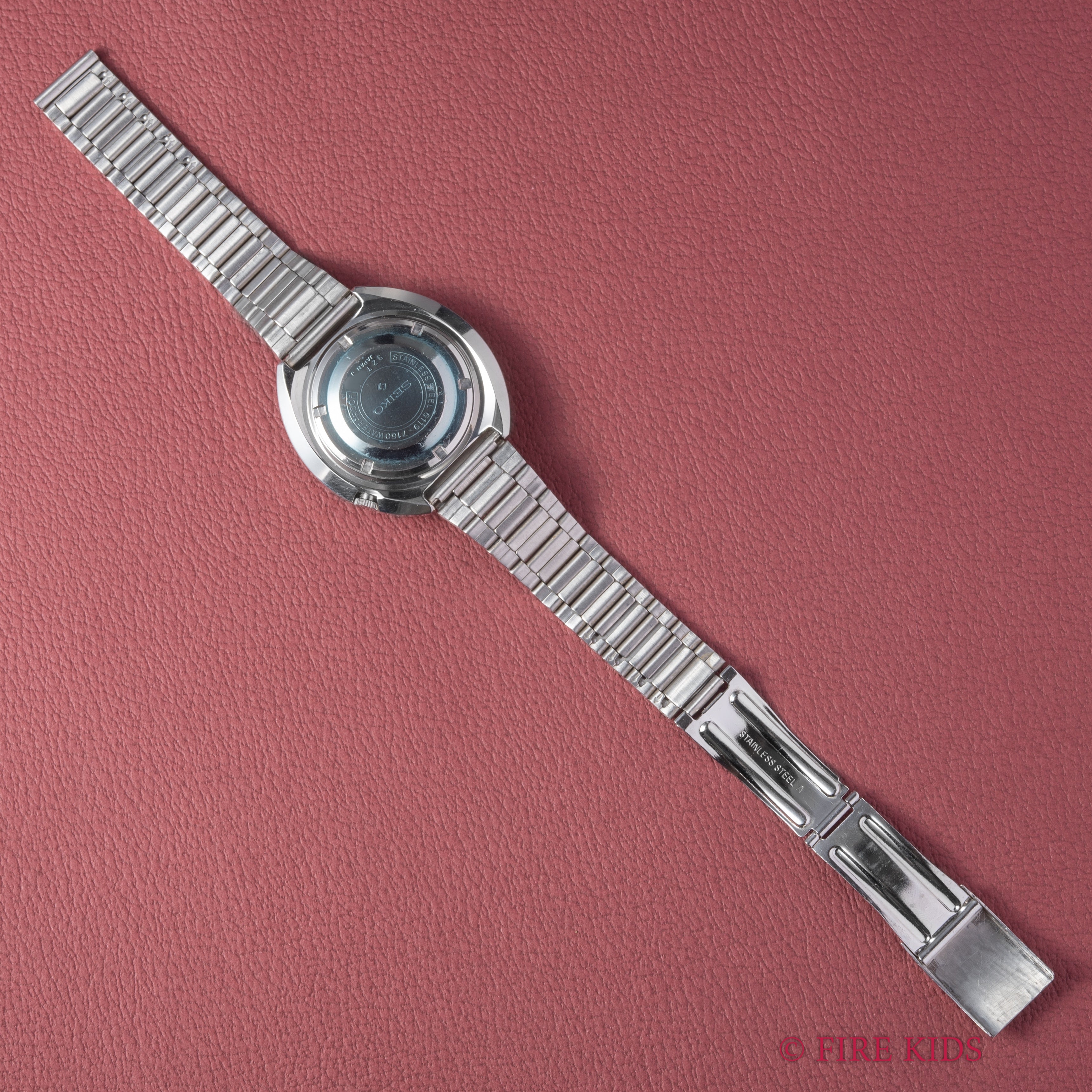 セイコー 5スポーツ 1969年製 Ref.6119-7160 UFO 自動巻き 純正ブレス付き 未使用美品