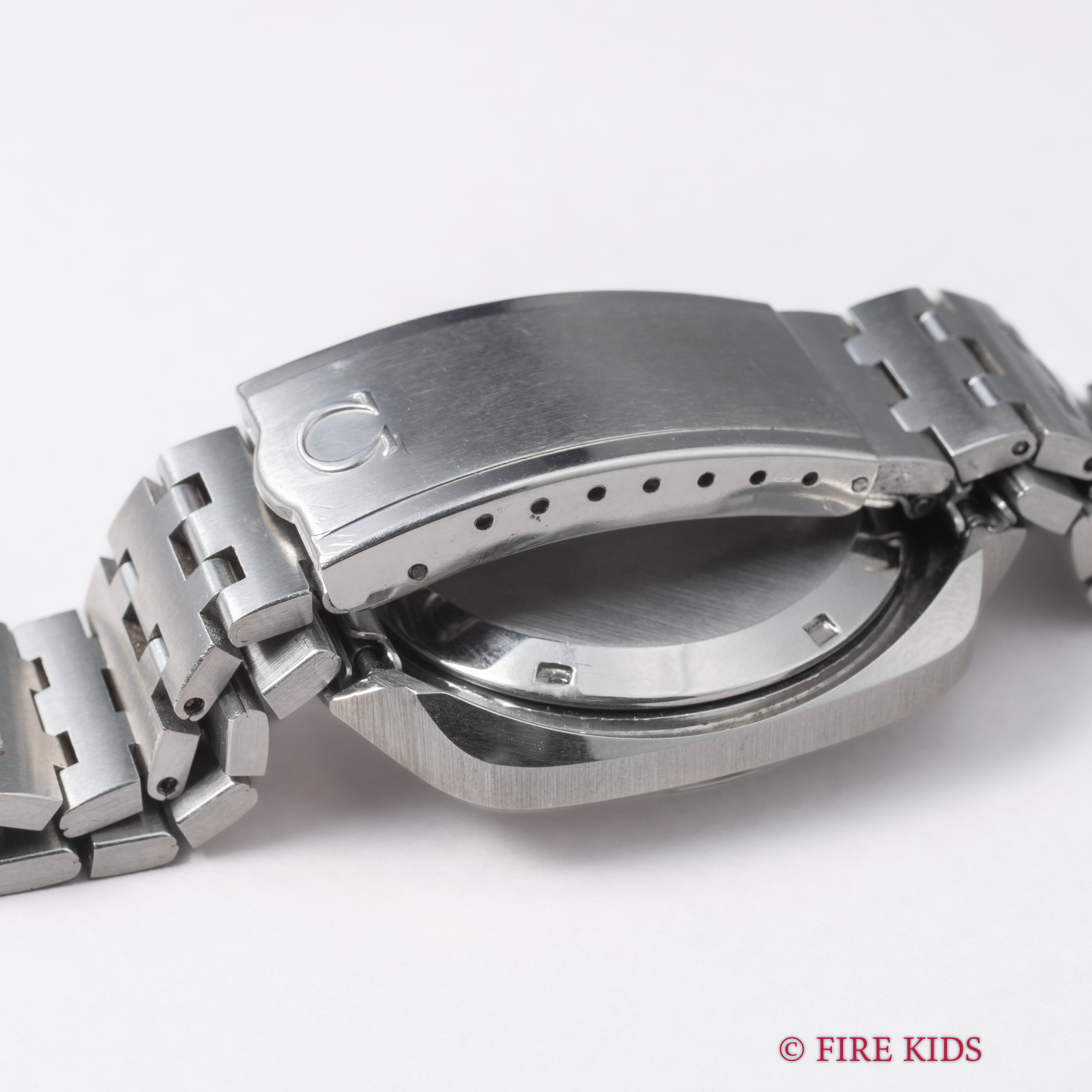 オメガ ジュネーブ 1973年製 デイデイト ハイビート自動巻  Cal.1022 純正ステンレスブレス