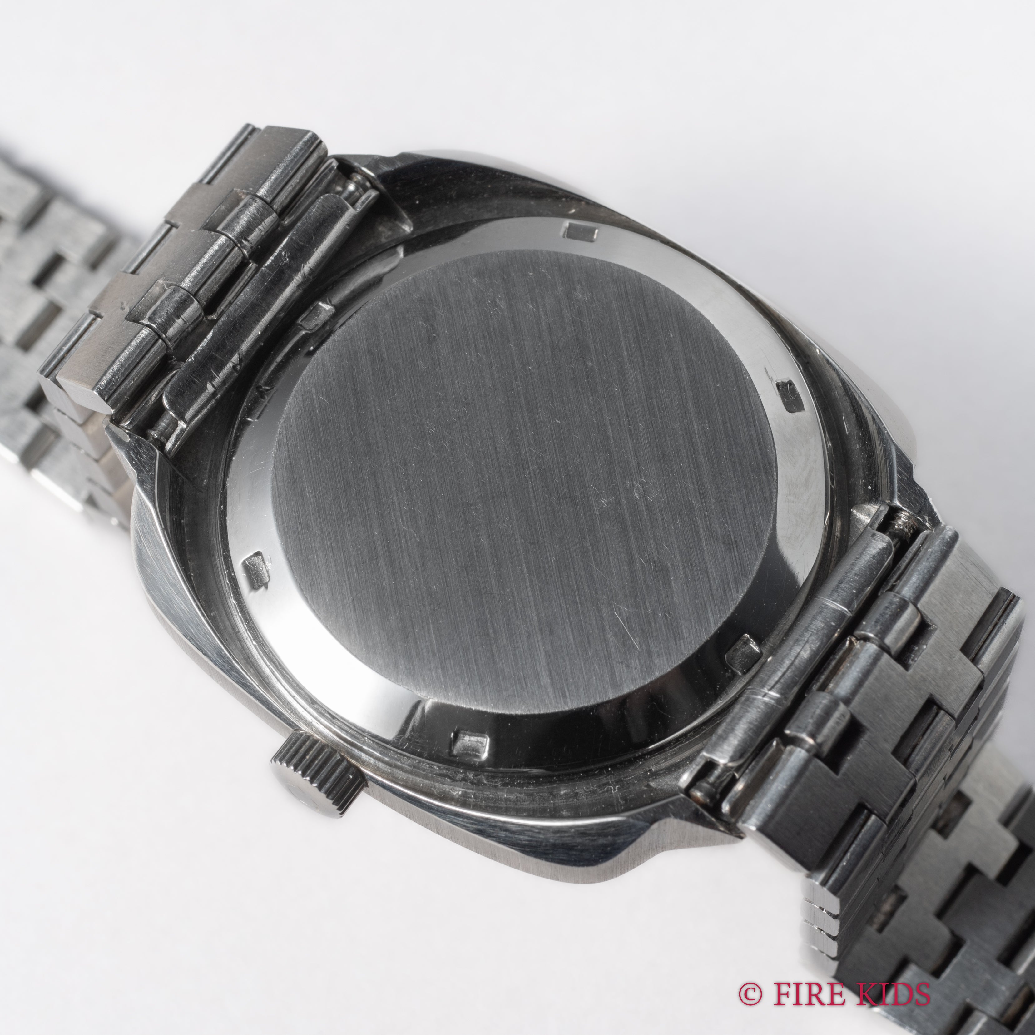 オメガ ジュネーブ 1973年製 デイデイト ハイビート自動巻  Cal.1022 純正ステンレスブレス