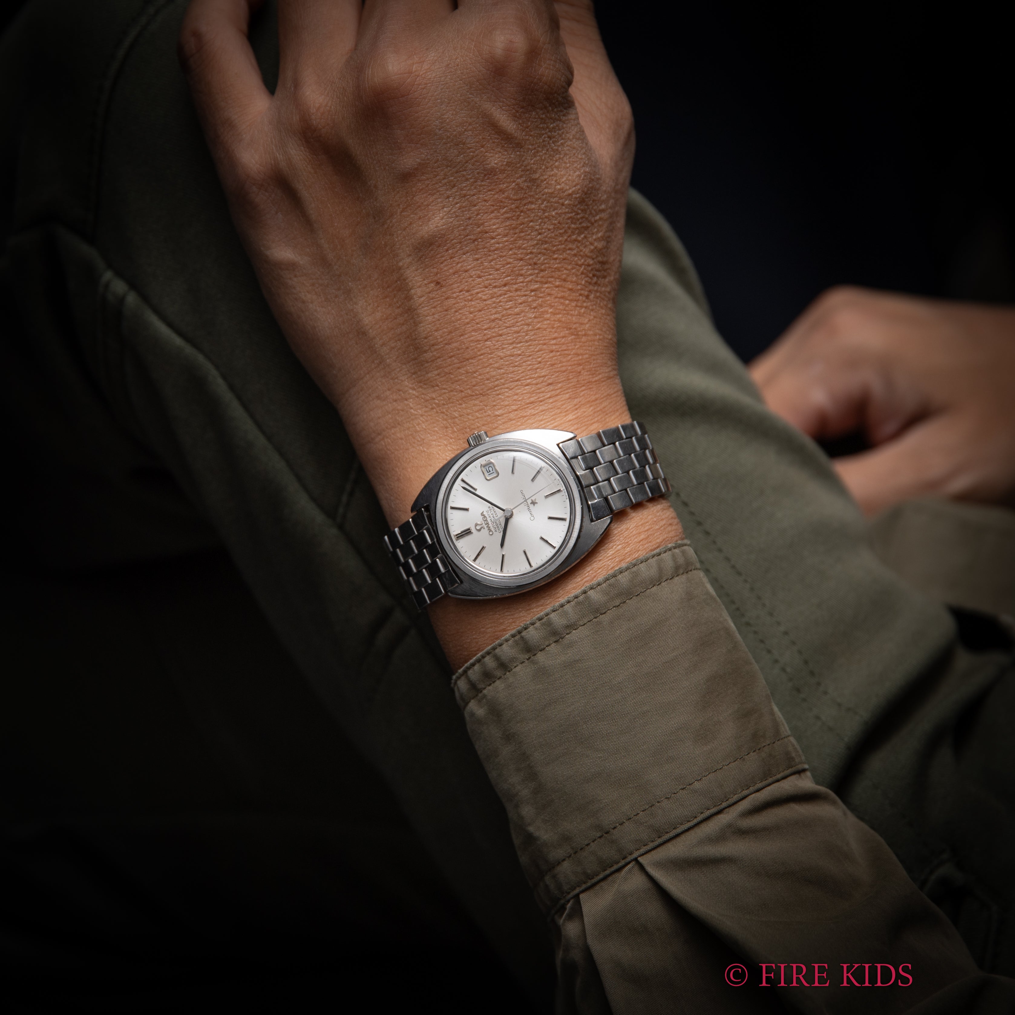 オメガ コンステレーション ジェンタデザイン前期型 1968年製 Ref.168.017自動巻クロノメーター 純正ブレス