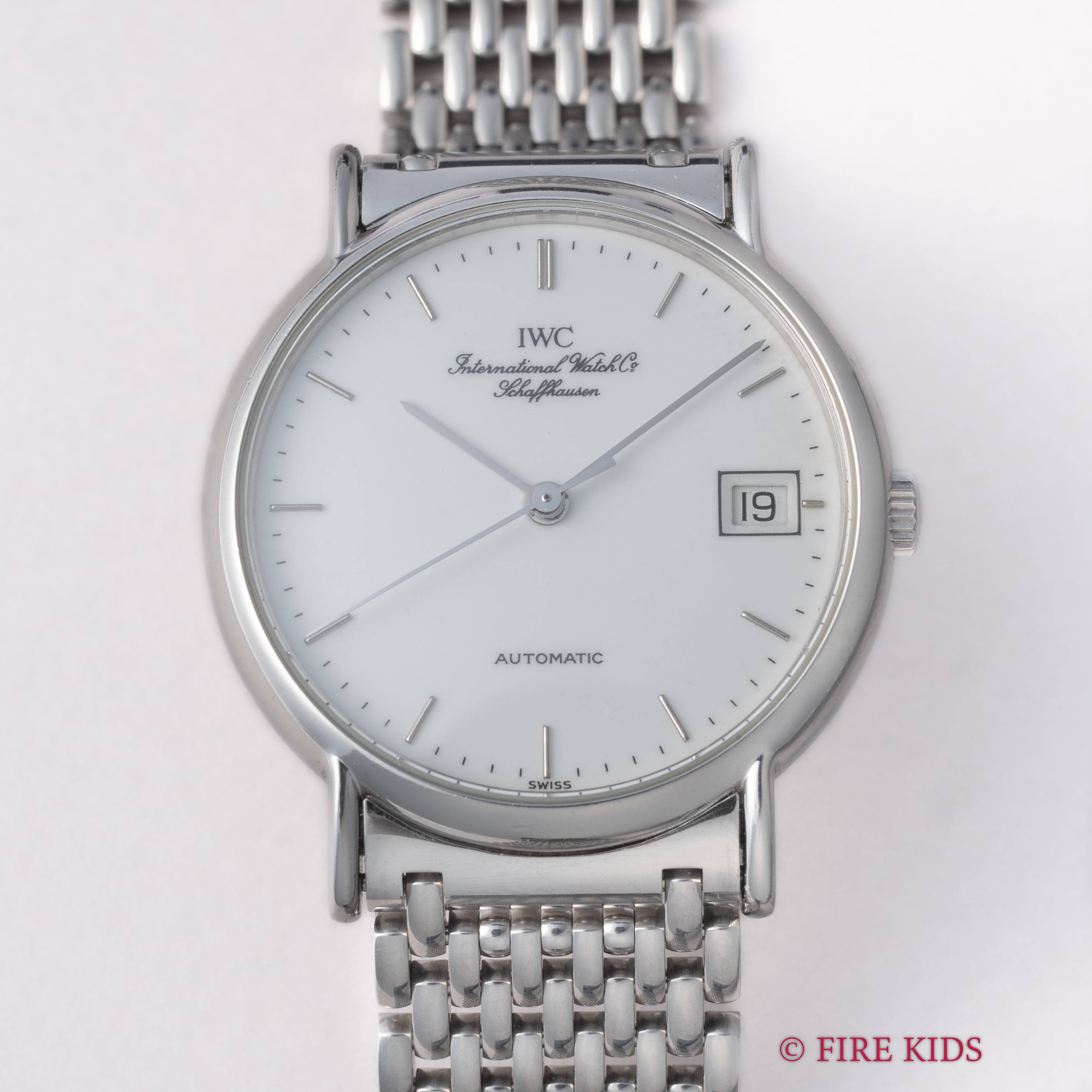 IWC ポートフィノ ノンデイト 1991年製 ホワイトダイヤル Ref.3513 自動巻 純正ブレス