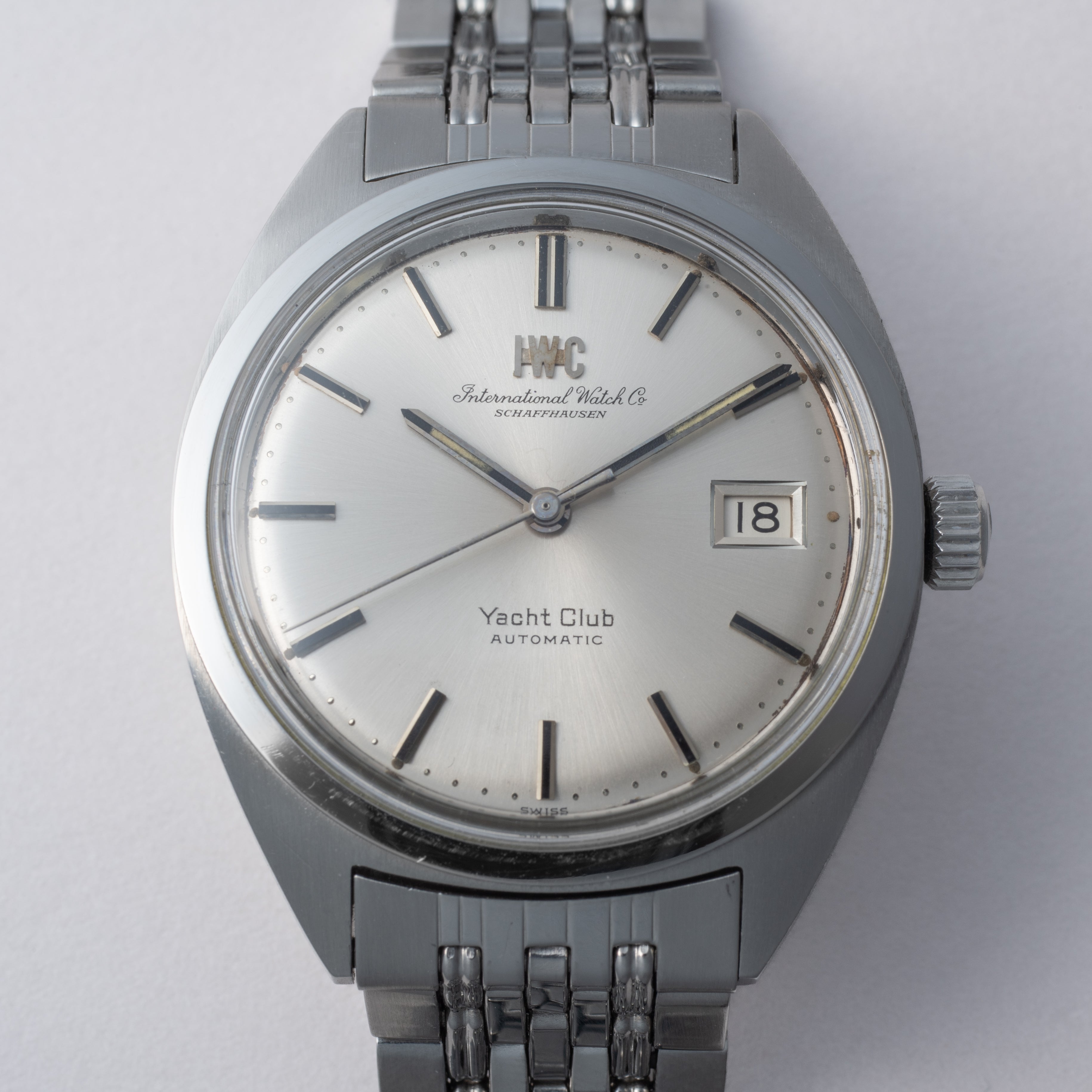 IWC ヨットクラブ 1971年製 Ref.R811 純正ステンレスブレス Cal.8541B