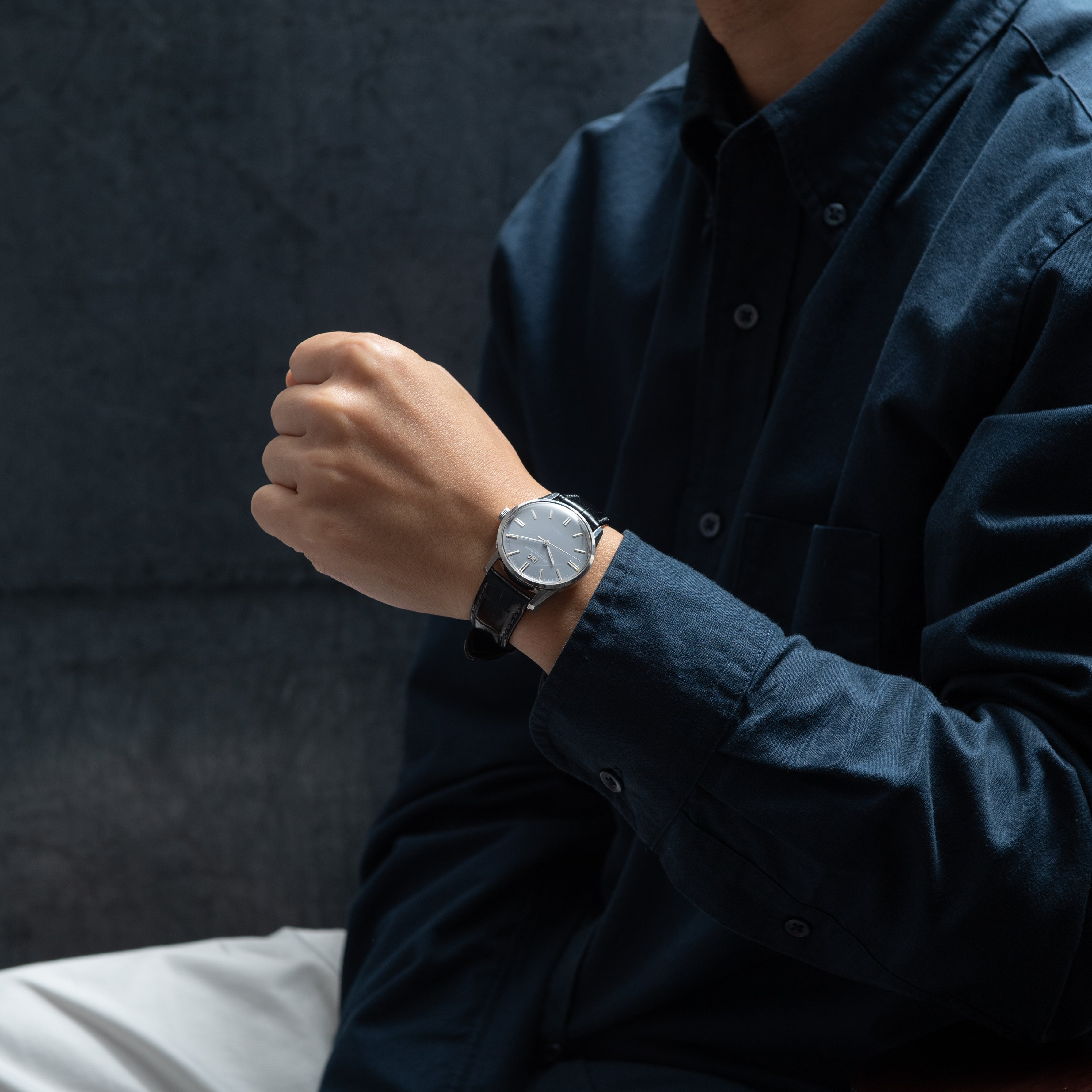 IWC ラウンドケース オートマチック 1969年製 Ref.R810AD グレーダイヤル 純正尾錠付き