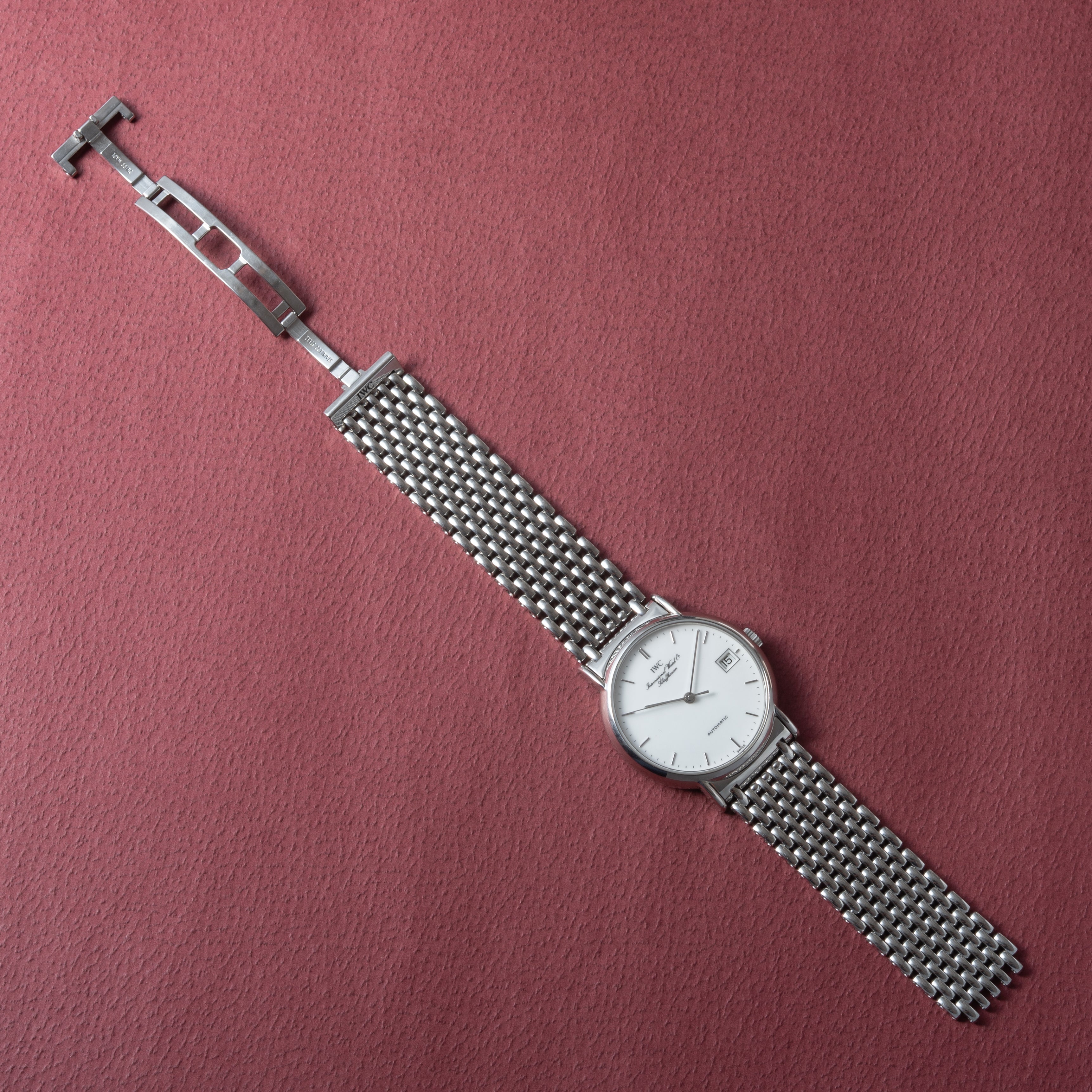 IWC ポートフィノ 1991年製 ホワイトエナメルダイヤル 純正ブレス付き