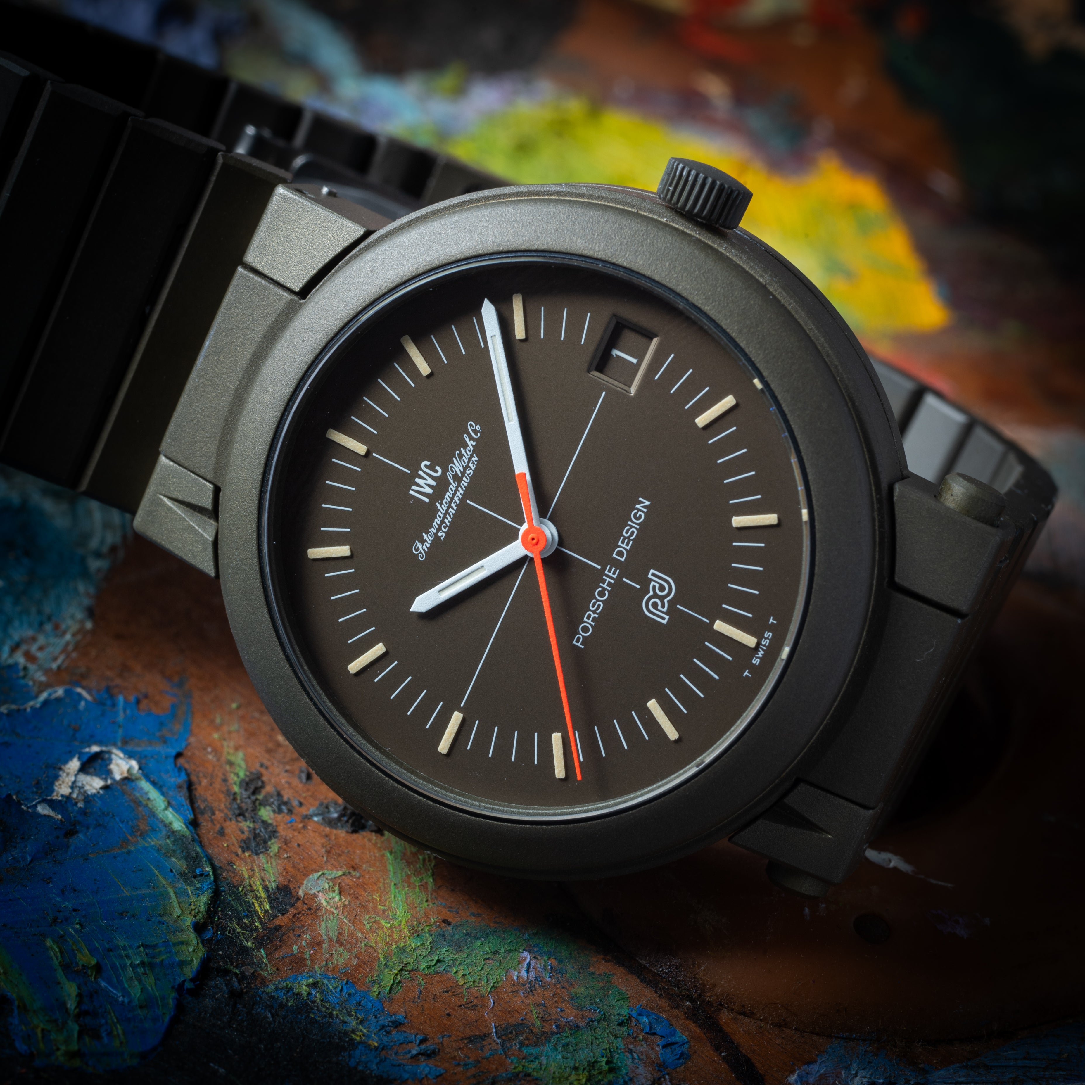 IWC ポルシェデザイン コンパスウォッチ 1978年製 箱、ギャラ付き