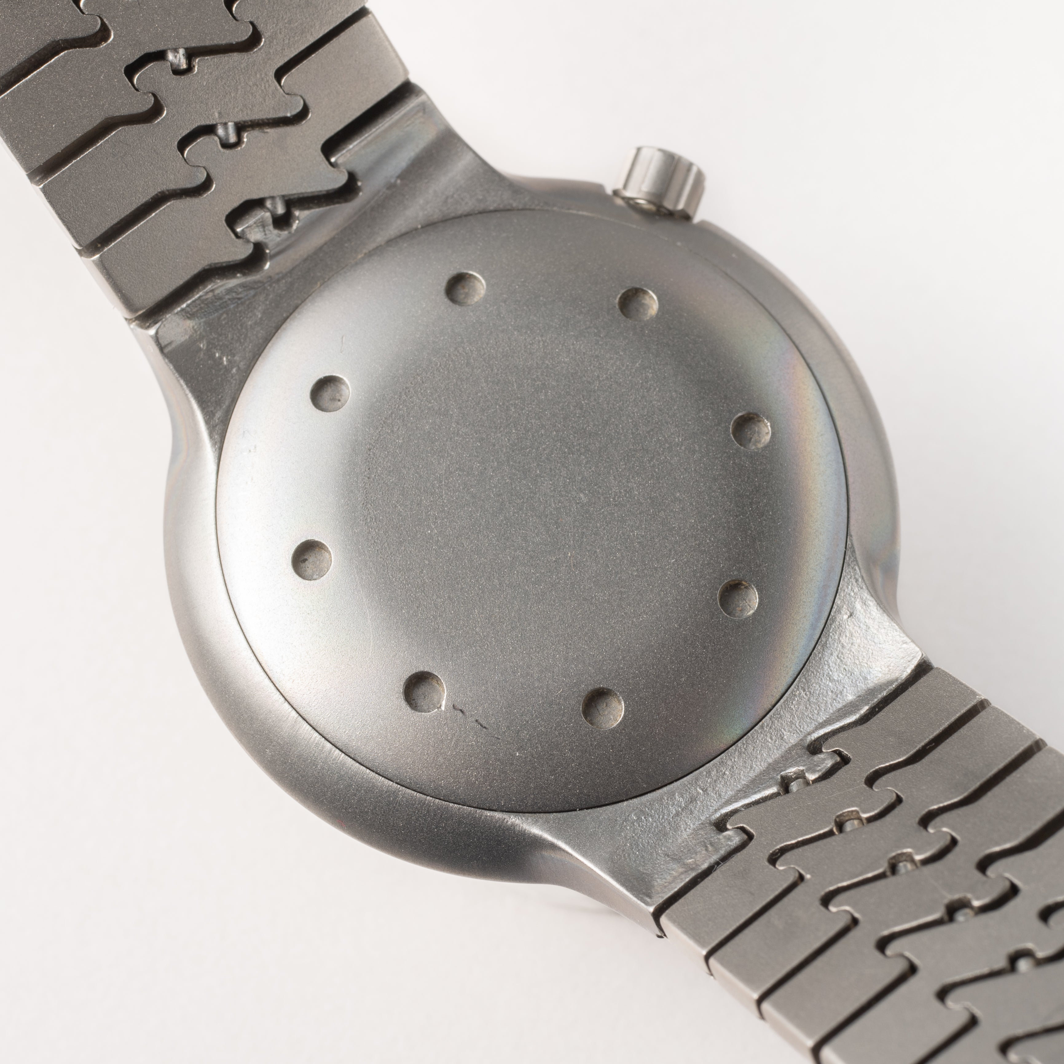 ポルシェデザインbyIWC オーシャン2000 1983年製 Ref.3500 初期 筆記体 純正ベルクロ付き 自動巻