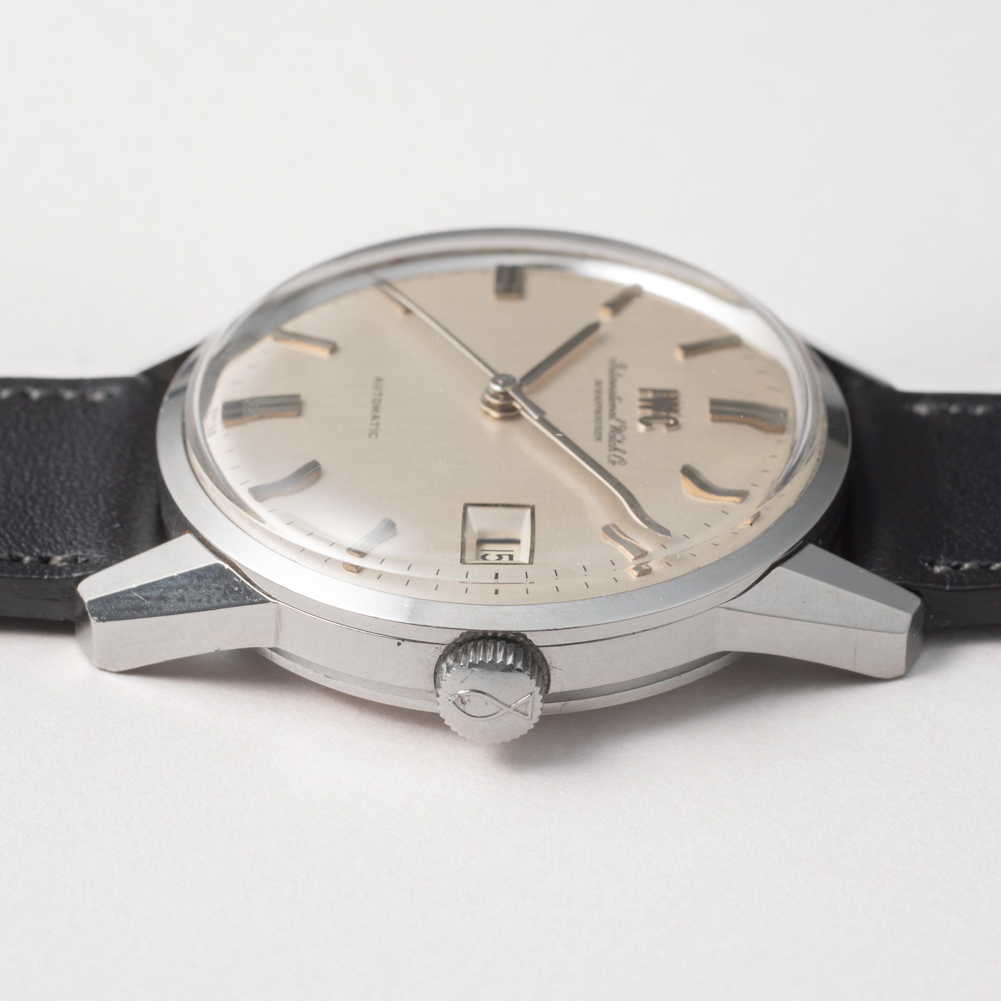 IWC ラウンドケース 1970年製/昭和45年製 Ref.R810AD ペラトン式自動巻き Cal.8541B お魚リューズ