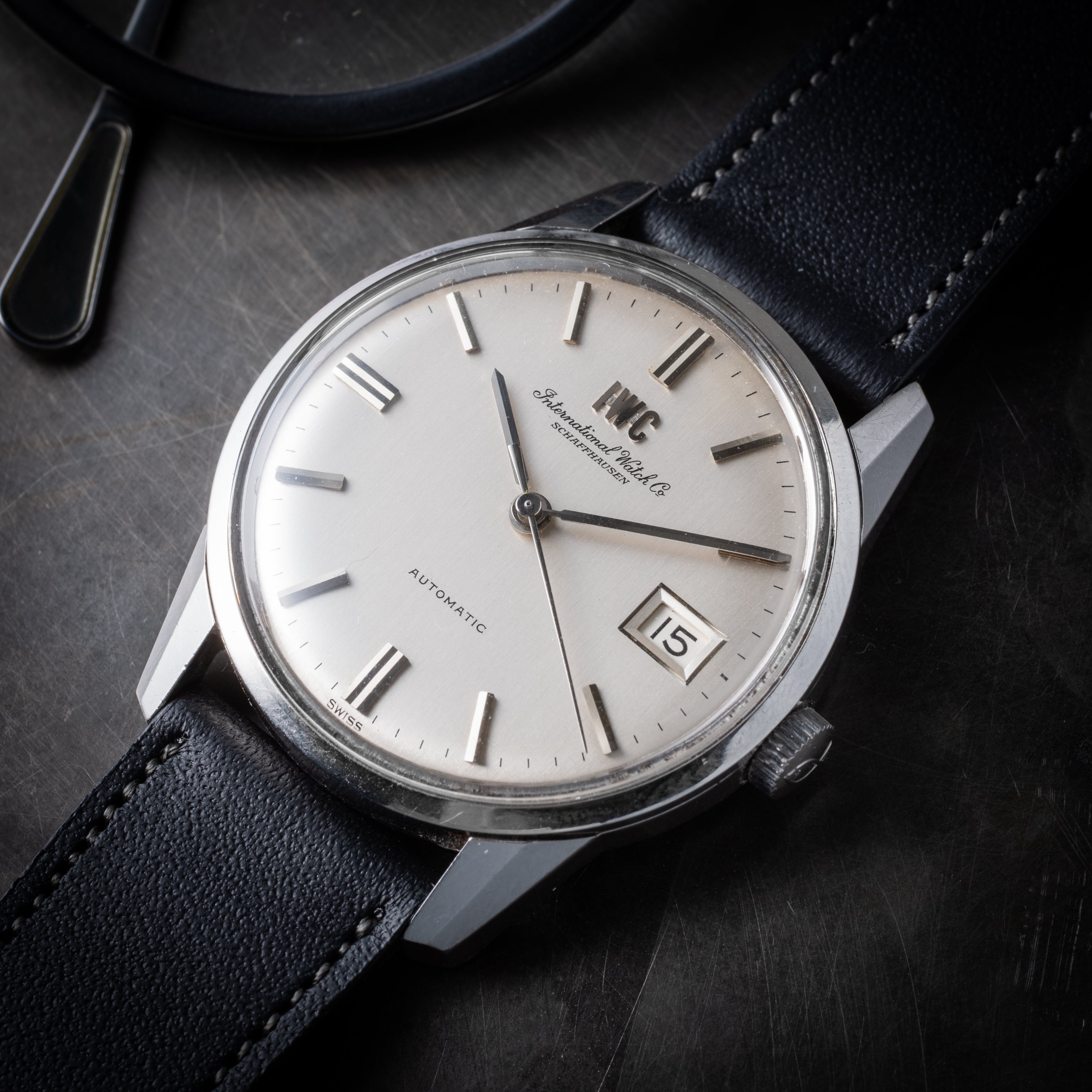 IWC ラウンドケース 1970年製/昭和45年製 Ref.R810AD ペラトン式自動巻き Cal.8541B お魚リューズ