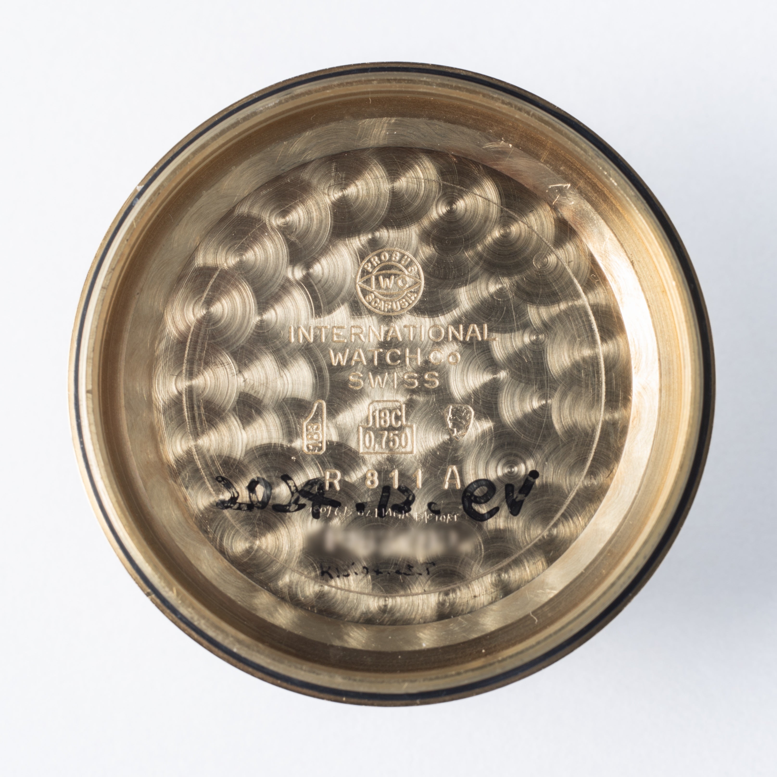 IWC ヨットクラブ 1969年製 Ref.R811A 18金イエローゴールド