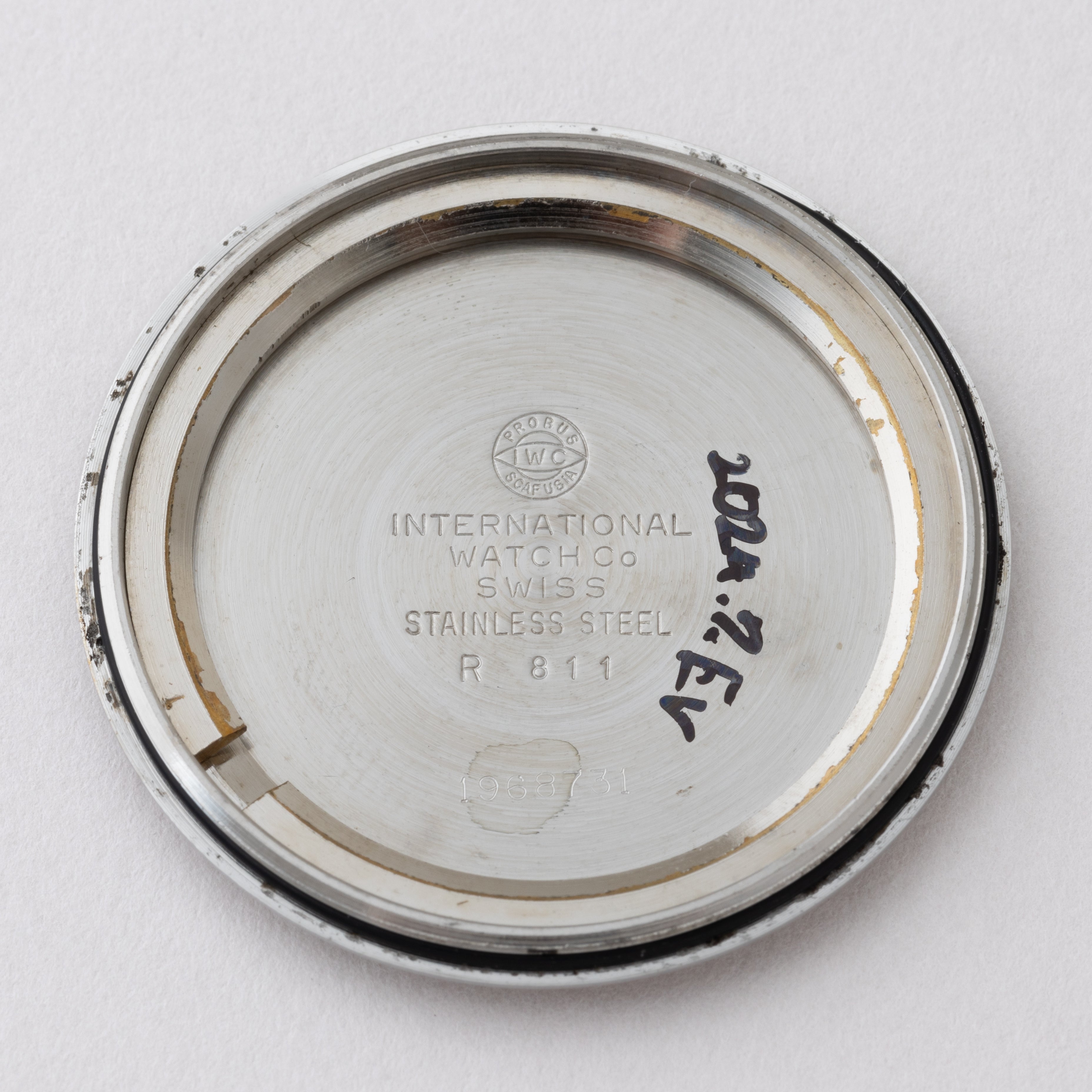 IWC ヨットクラブ1973年製 Ref.R811AD 純正ゲイフレアーブレス付き