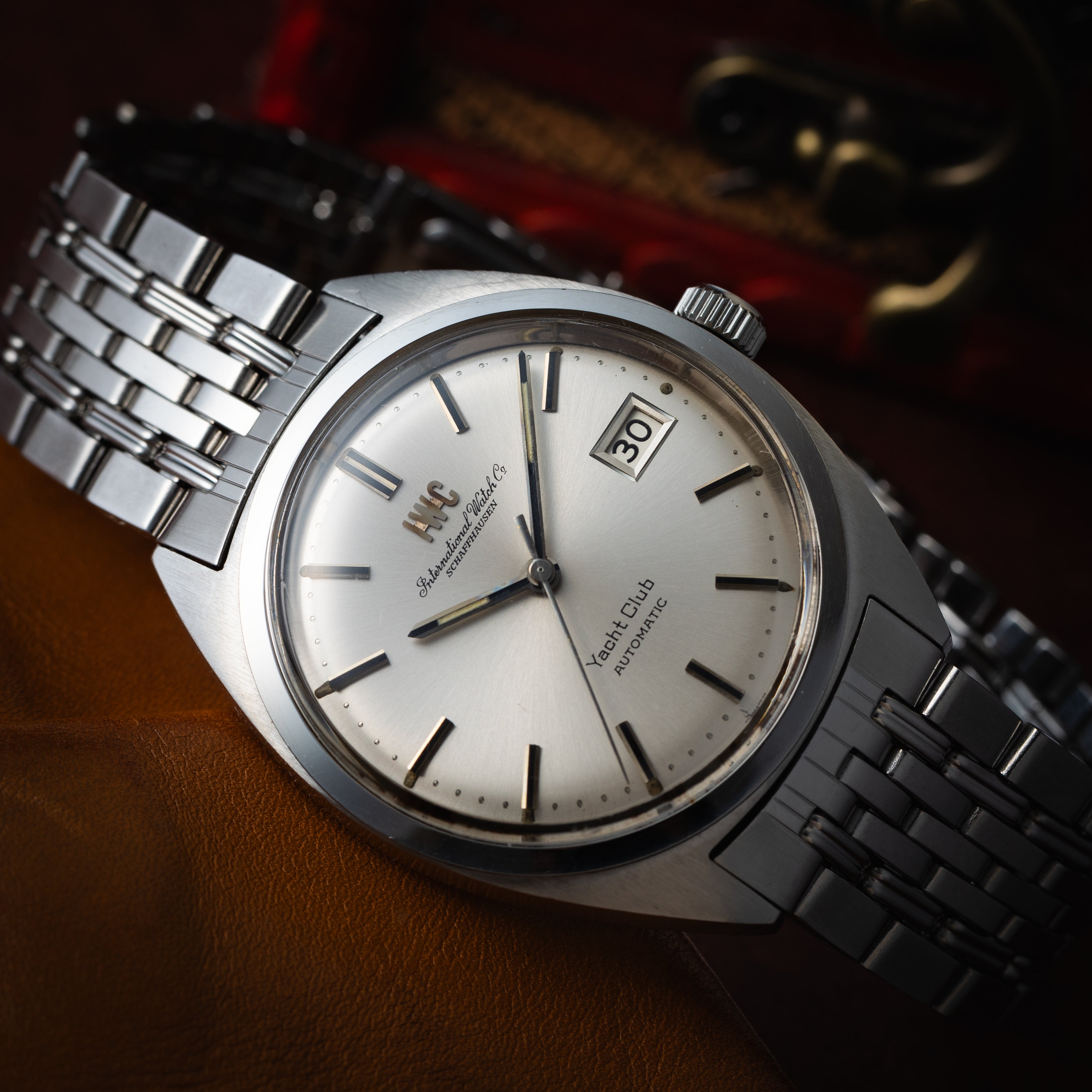 IWC ヨットクラブ1973年製 Ref.R811AD 純正ゲイフレアーブレス付き